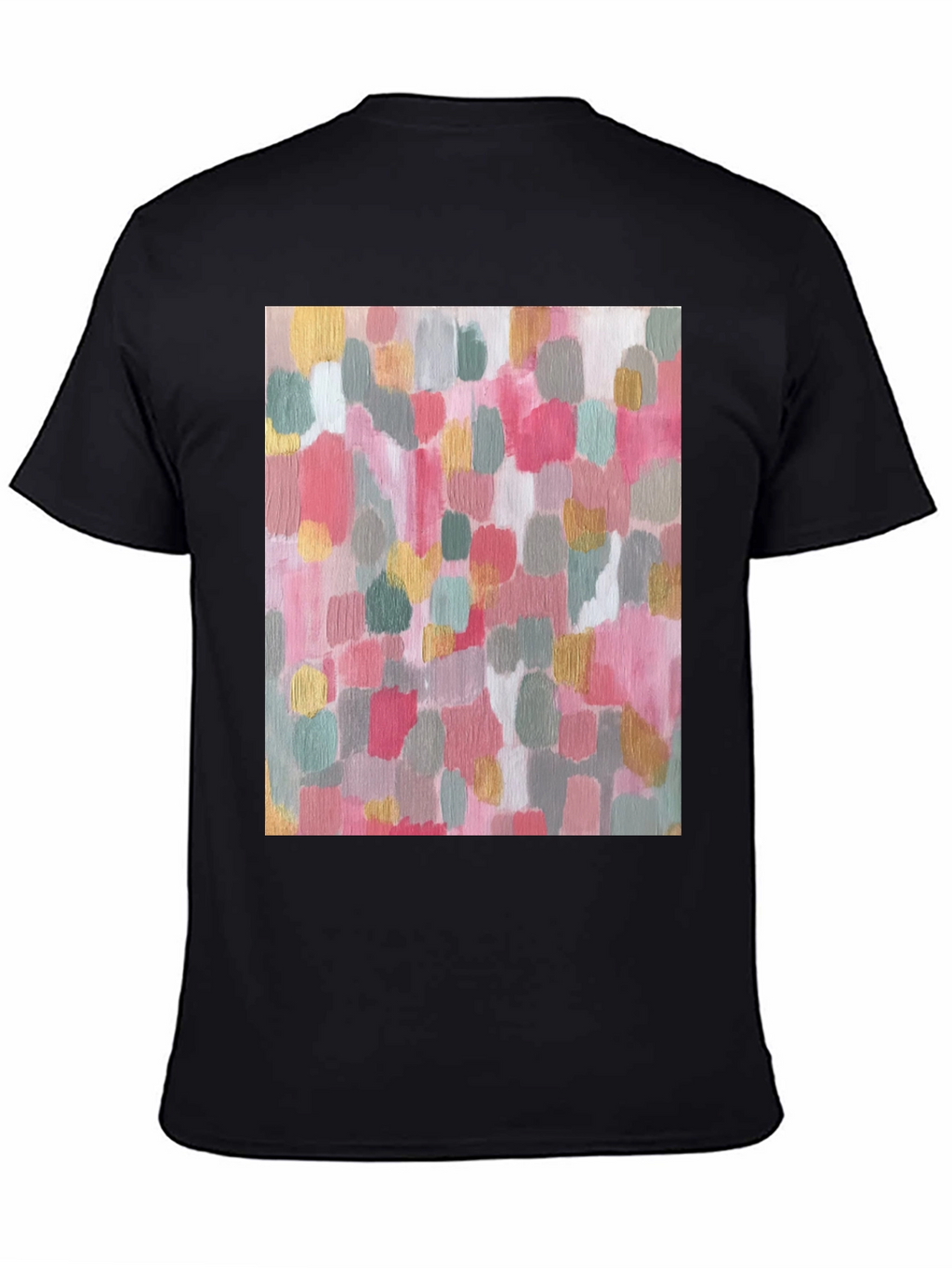 Abstract Art T-Shirt Mens Crew Neck