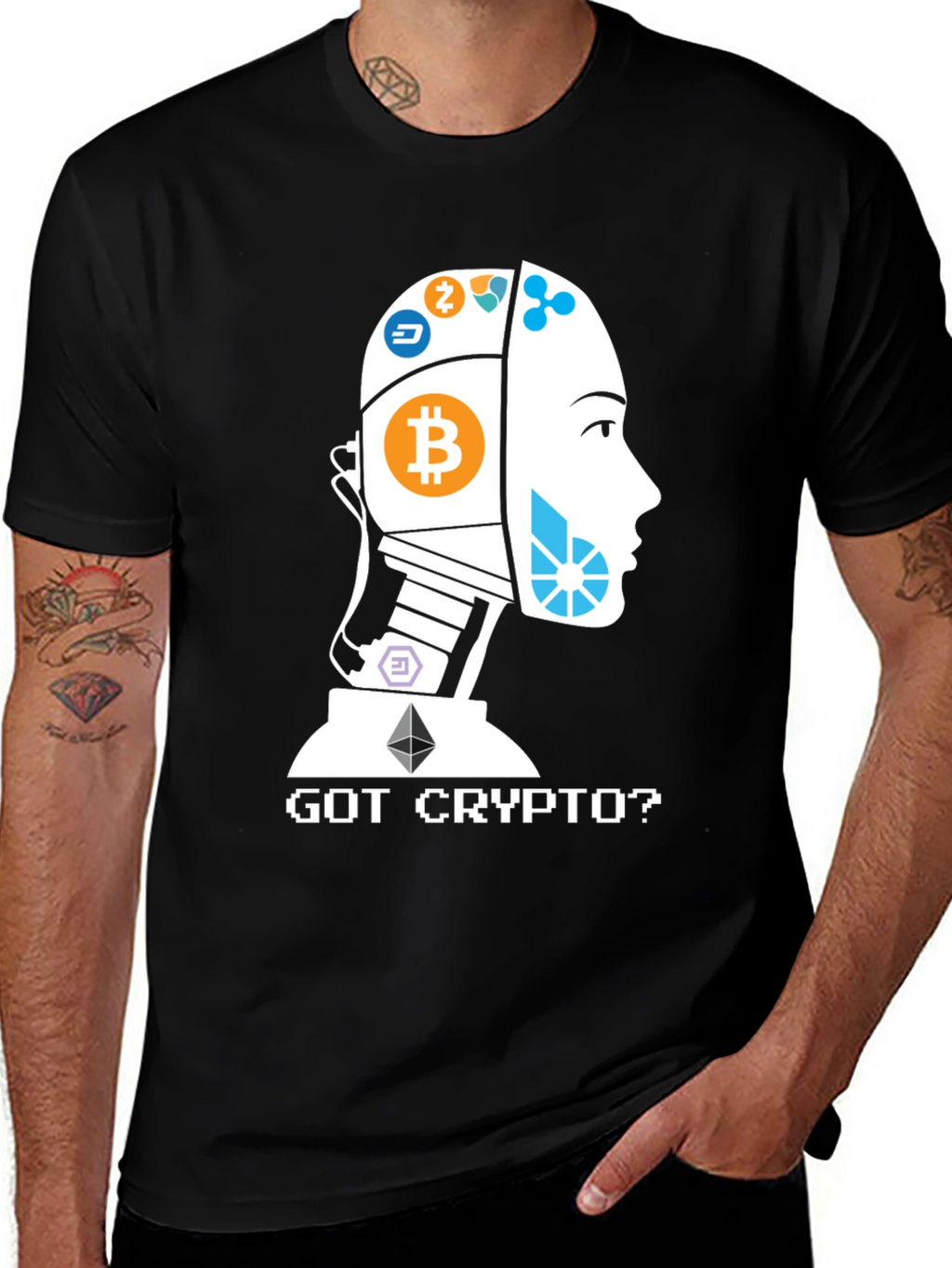 Got Crypto T-Shirt - Bitcoin Ethereum & More!