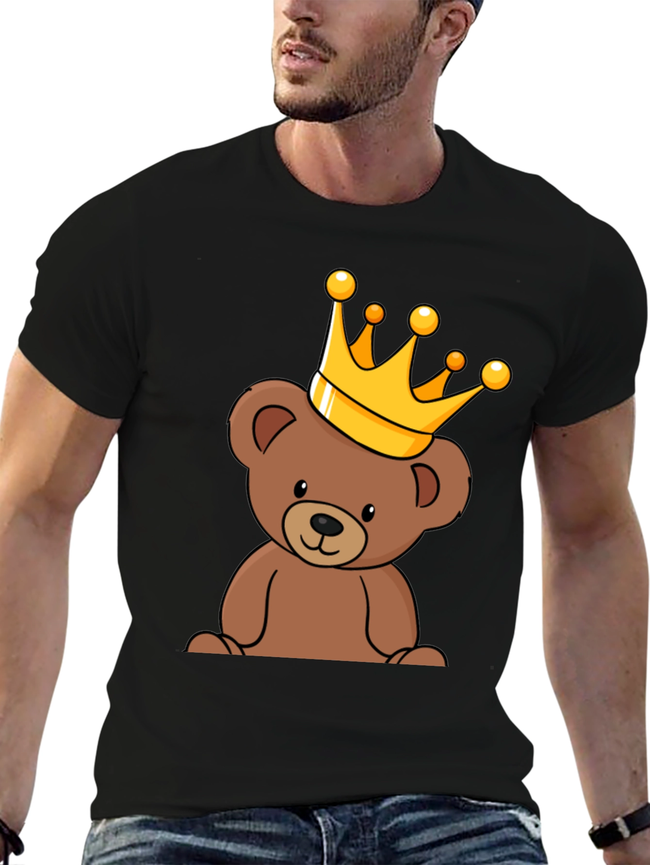 Teddy Bear King Graphic Tee