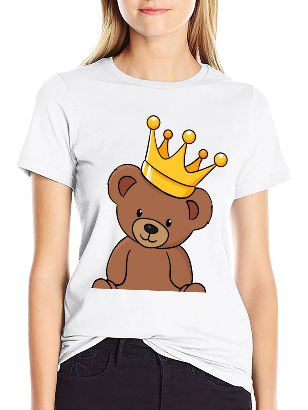 Teddy Bear King Graphic Tee