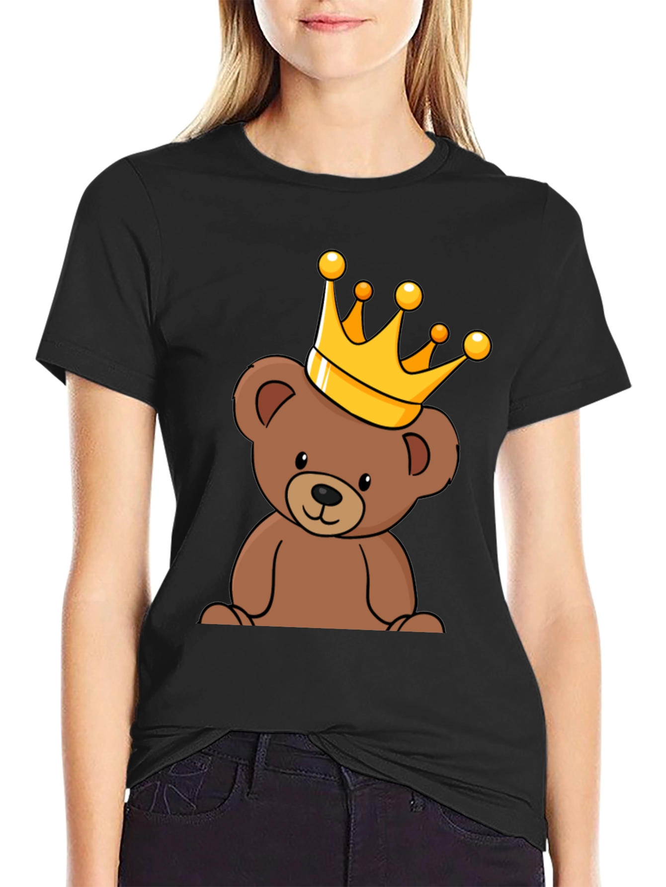 Teddy Bear King Graphic Tee