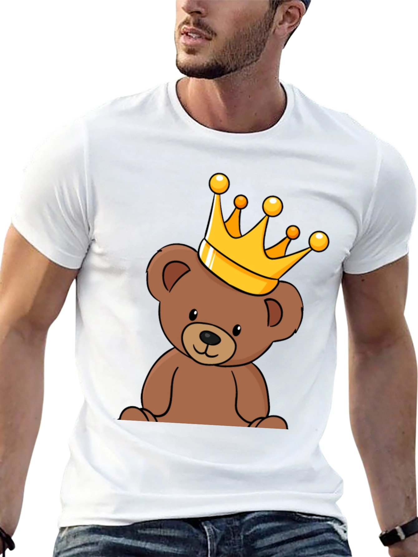 Teddy Bear King Graphic Tee