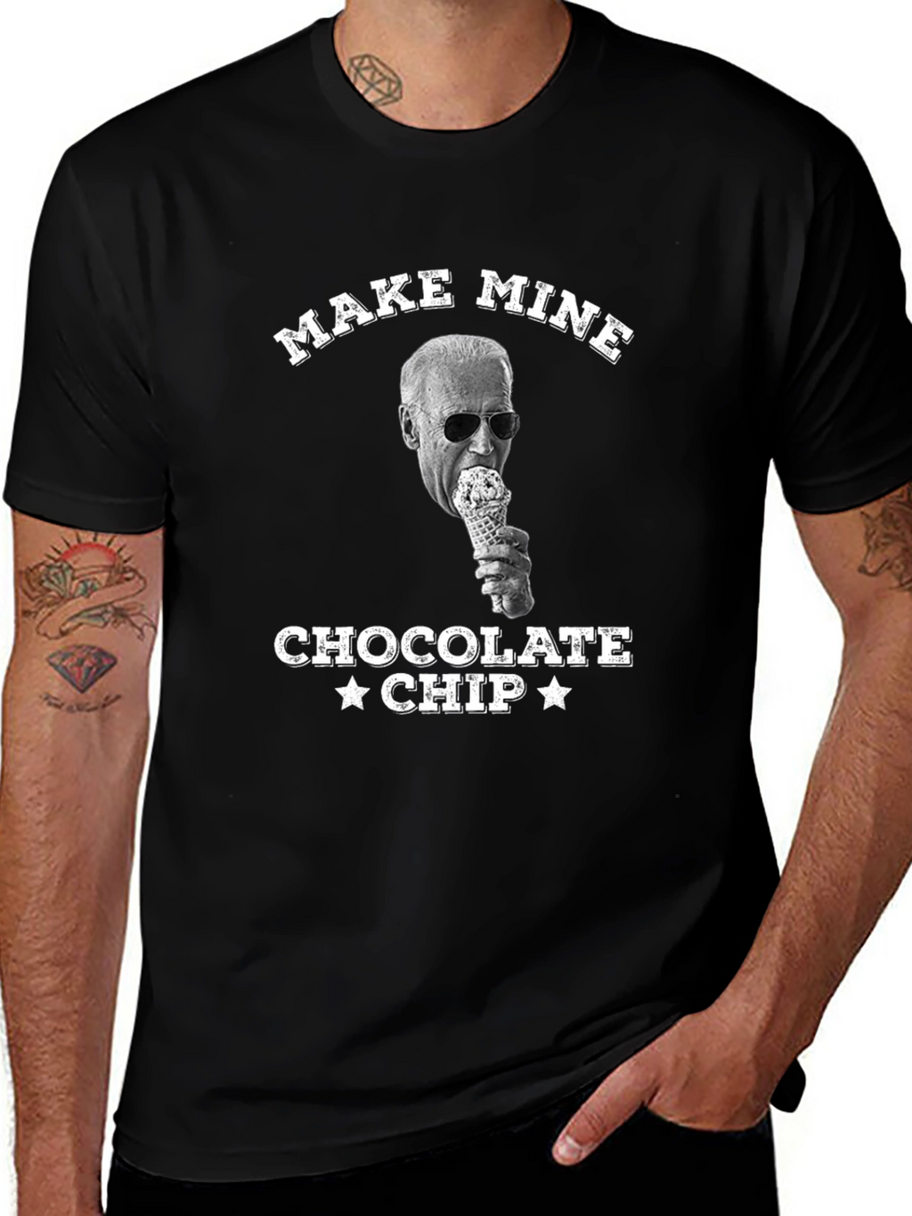 Make Mine Chocolate Chip Joe Biden T-Shirt