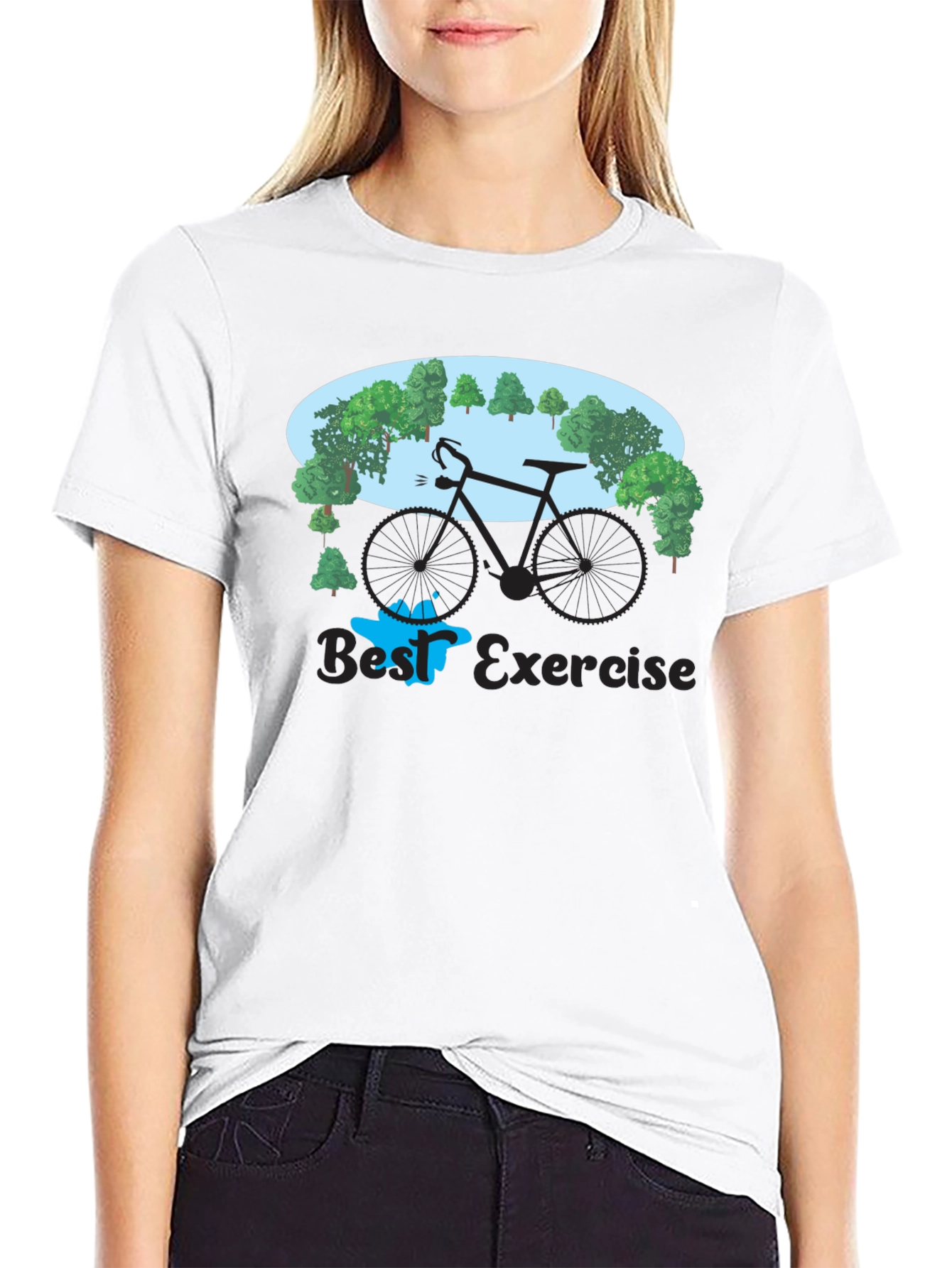 Best Exercise Bike T-Shirt