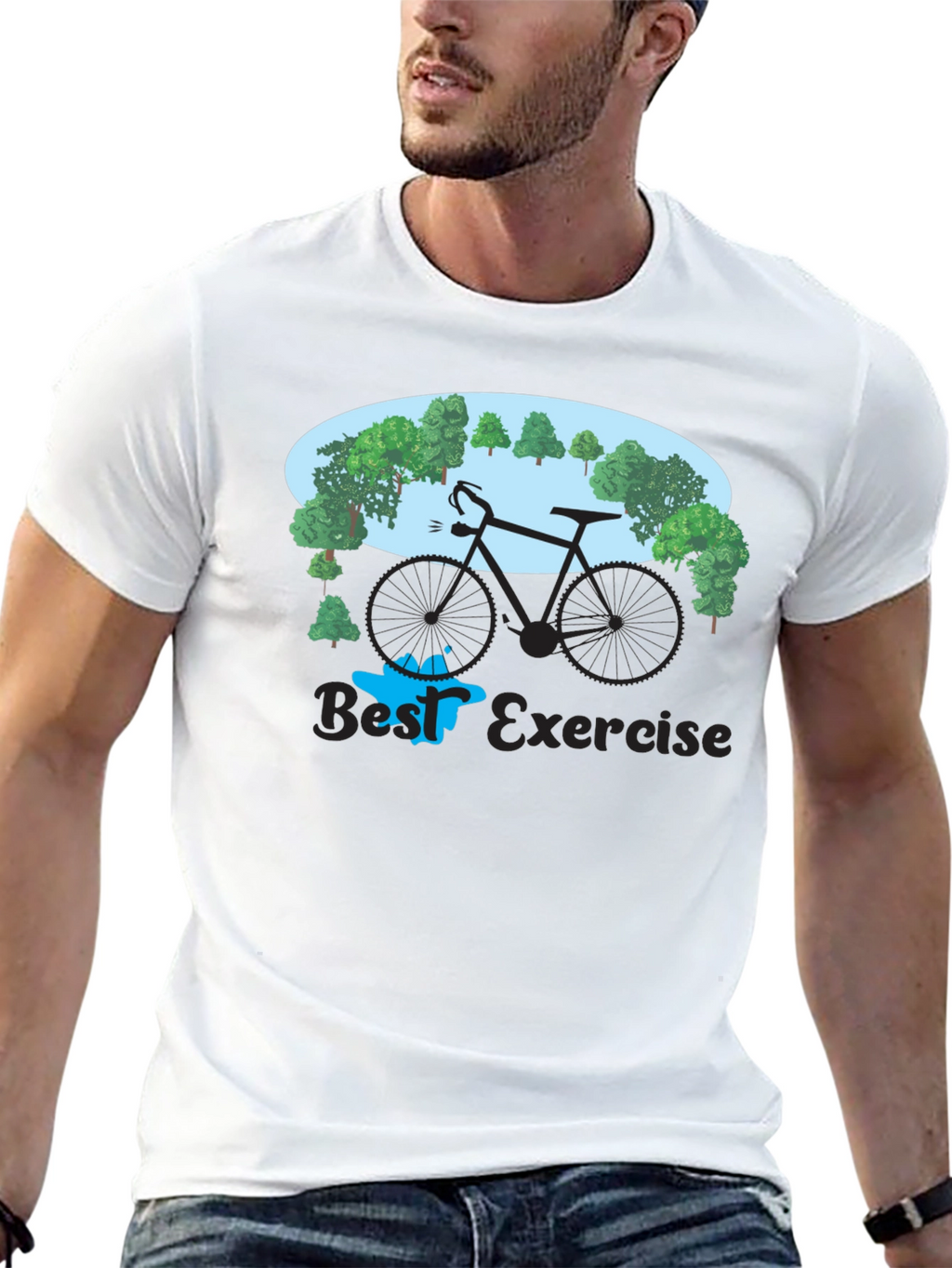 Best Exercise Bike T-Shirt