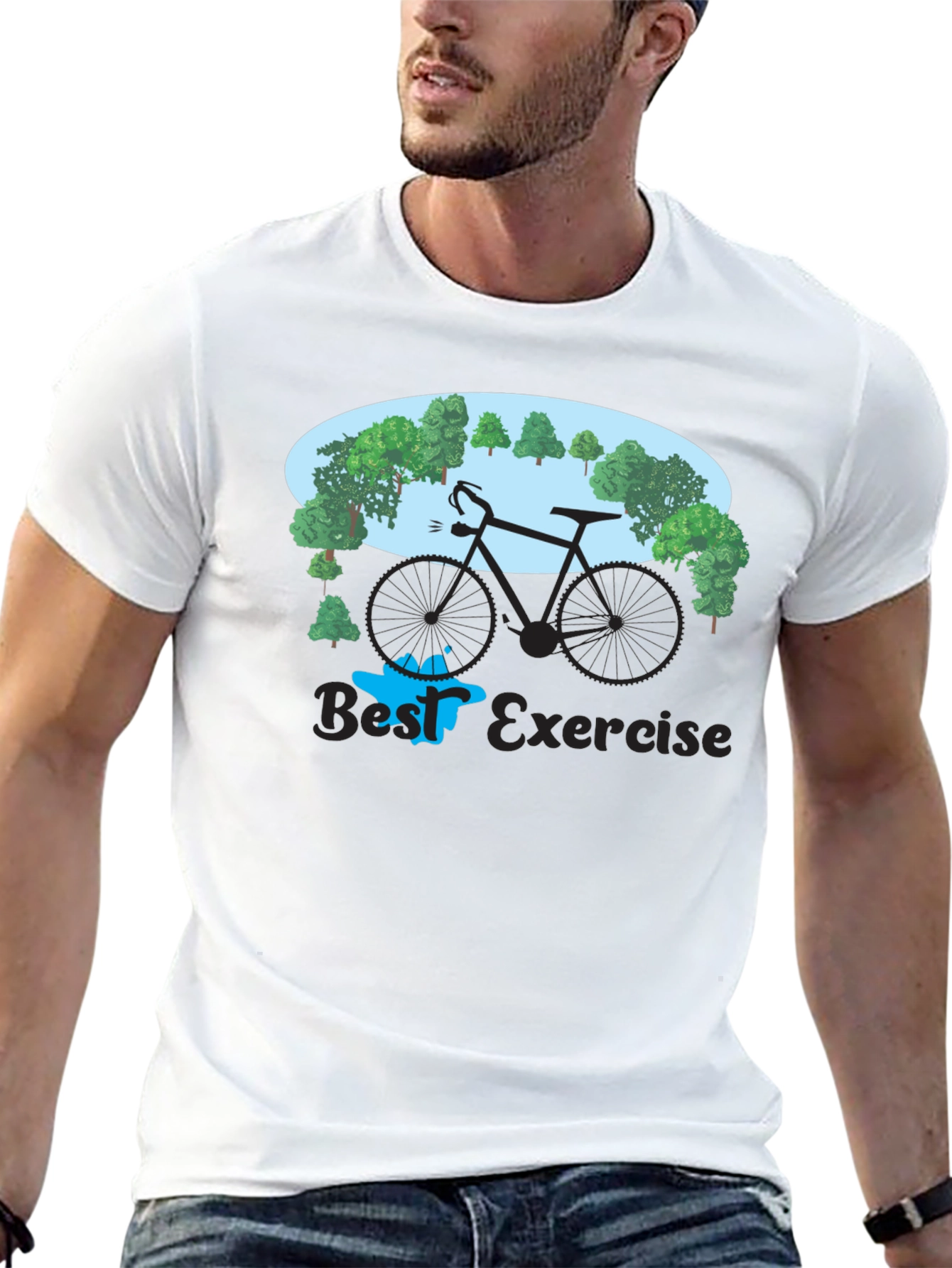 Best Exercise Bike T-Shirt