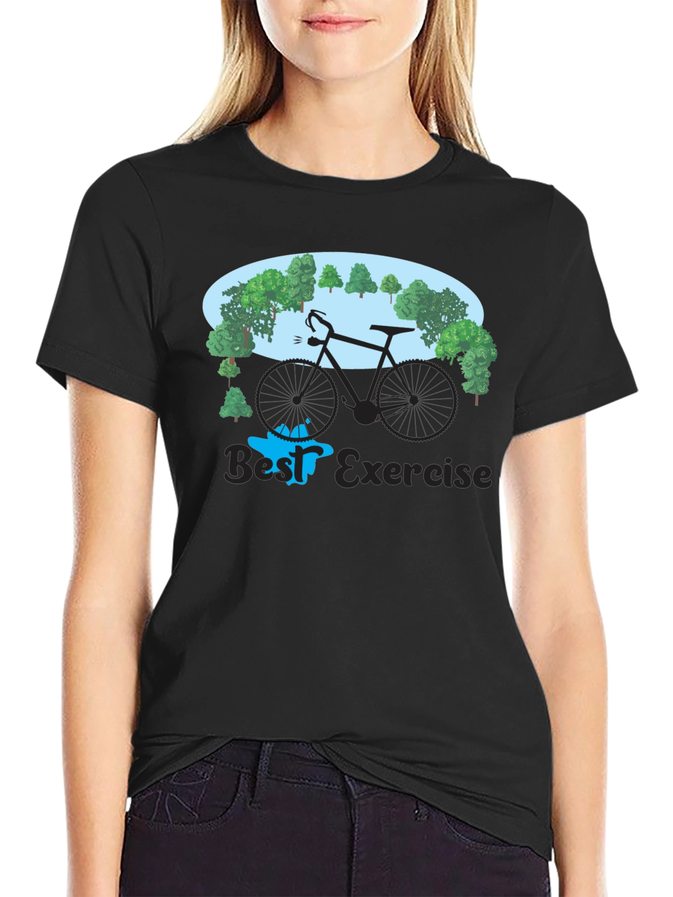 Best Exercise Bike T-Shirt