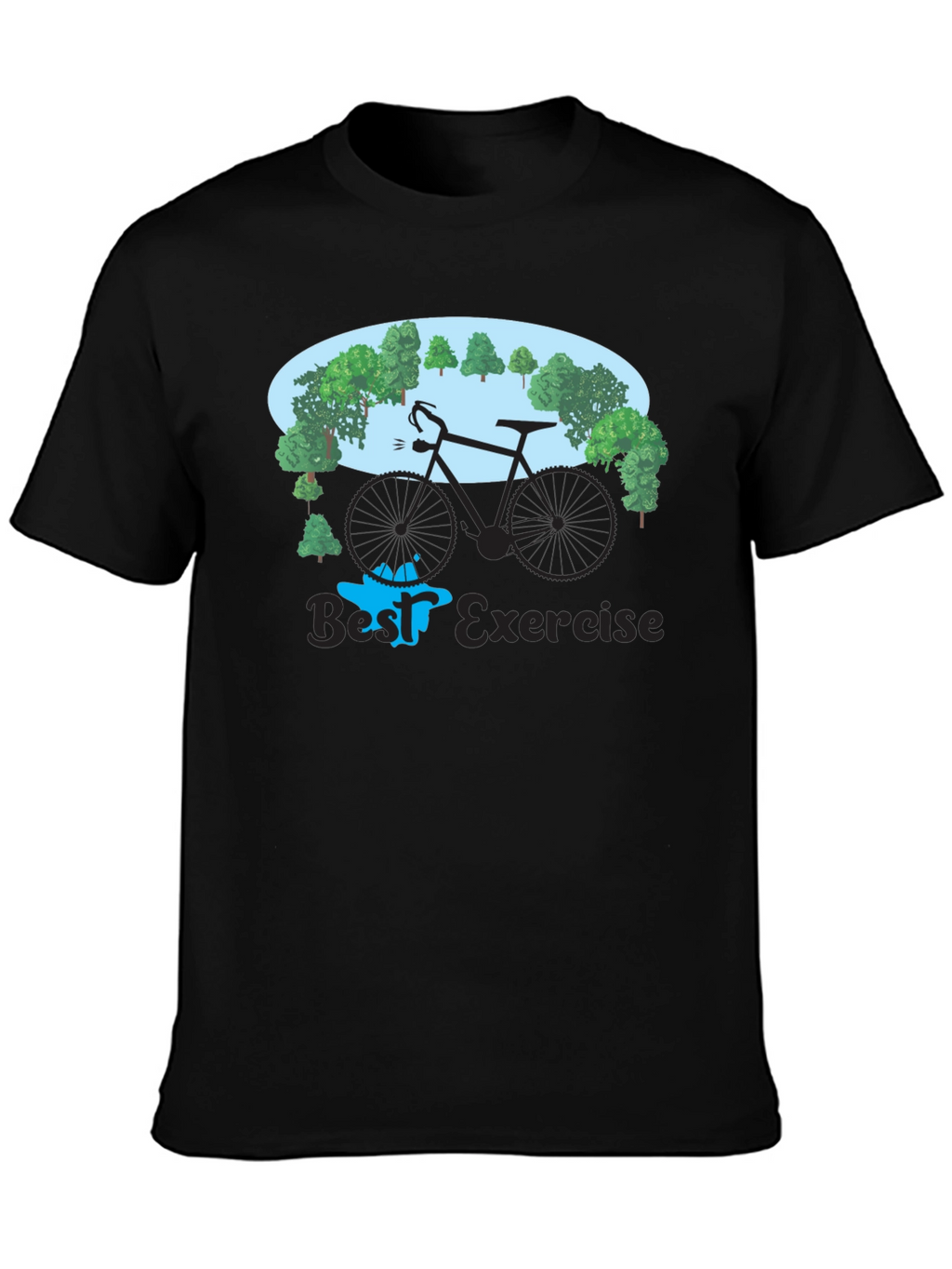 Best Exercise Bike T-Shirt