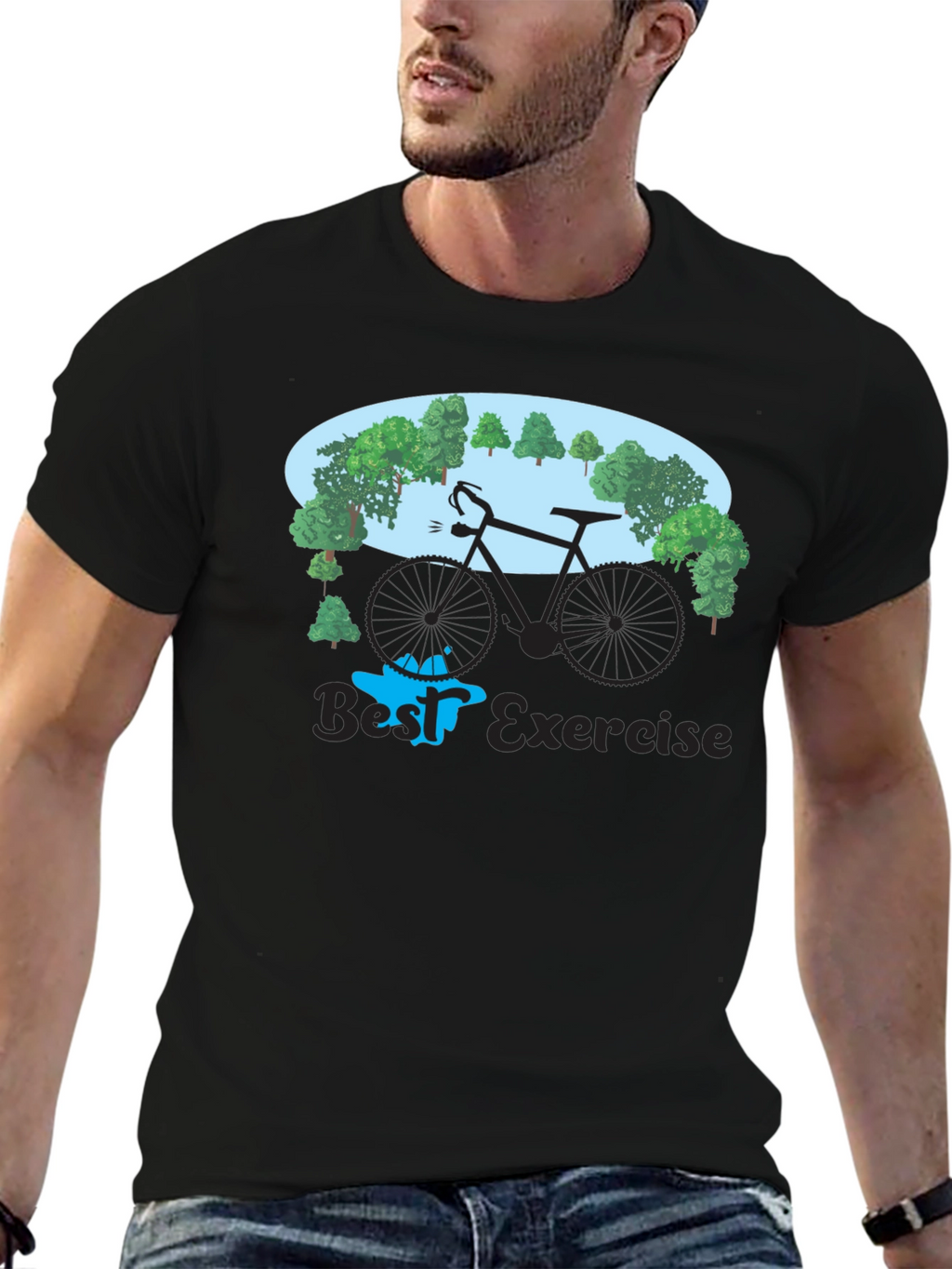 Best Exercise Bike T-Shirt