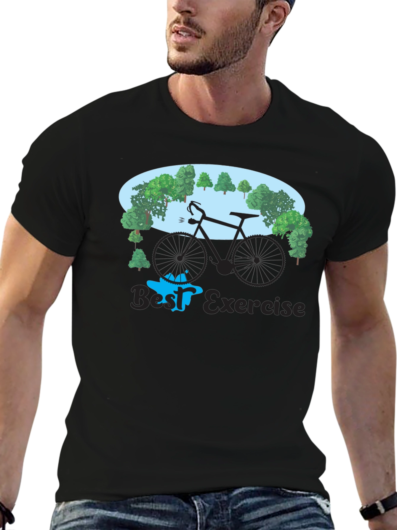 Best Exercise Bike T-Shirt