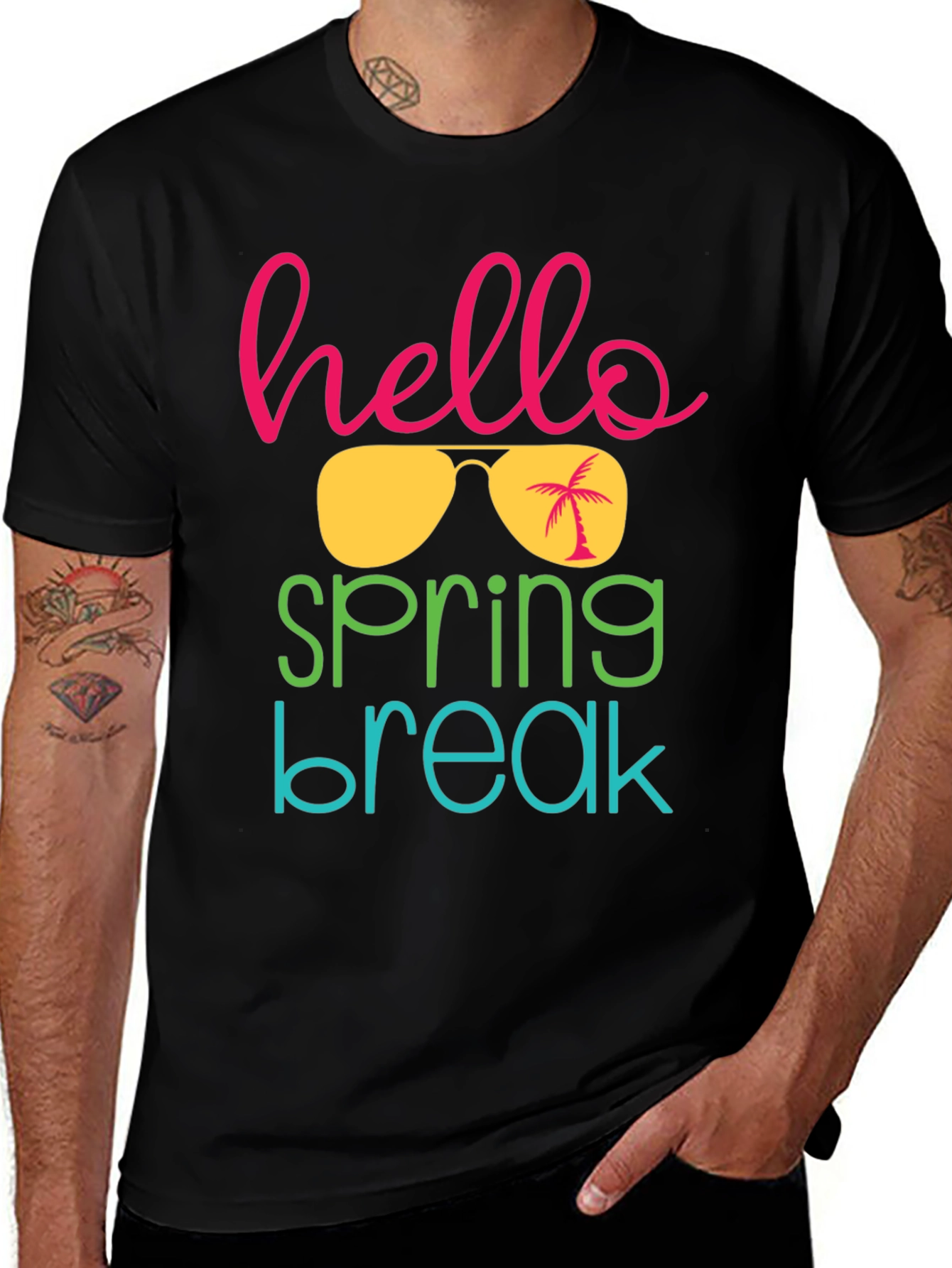 Hello Spring Break Graphic Tee