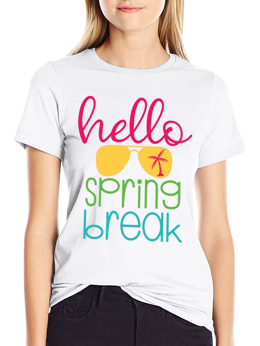 Hello Spring Break Graphic Tee
