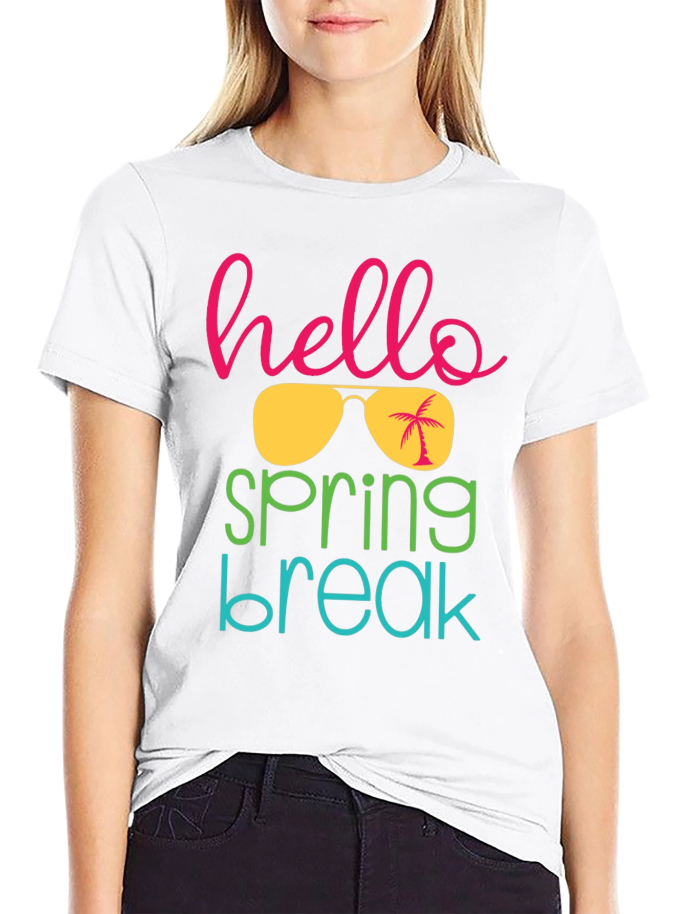 Hello Spring Break Graphic Tee