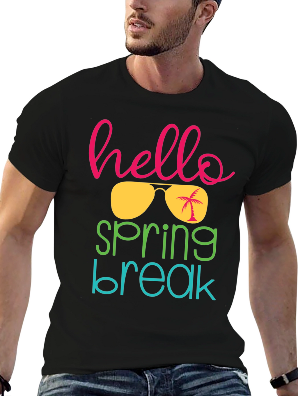 Hello Spring Break Graphic Tee