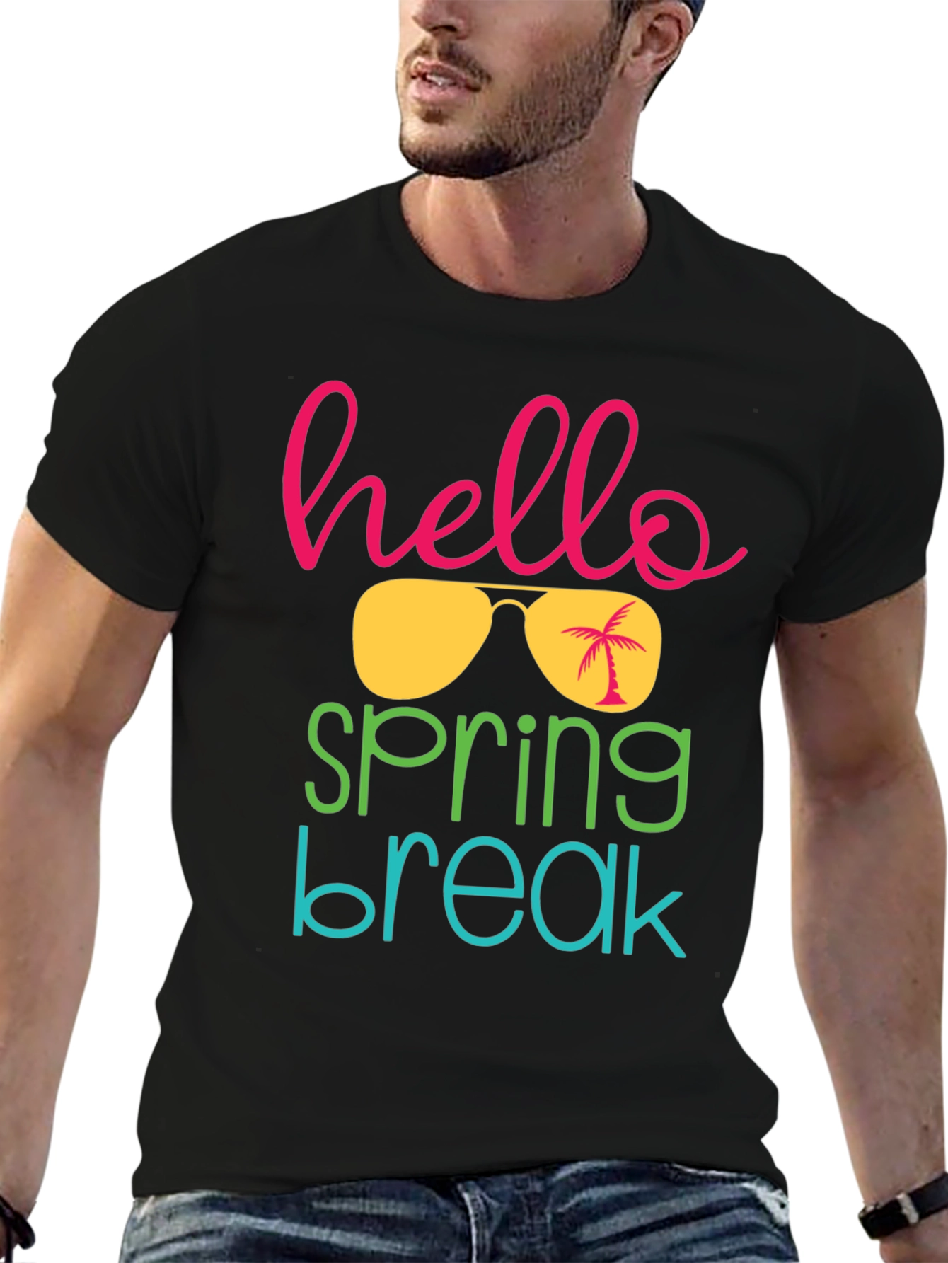 Hello Spring Break Graphic Tee