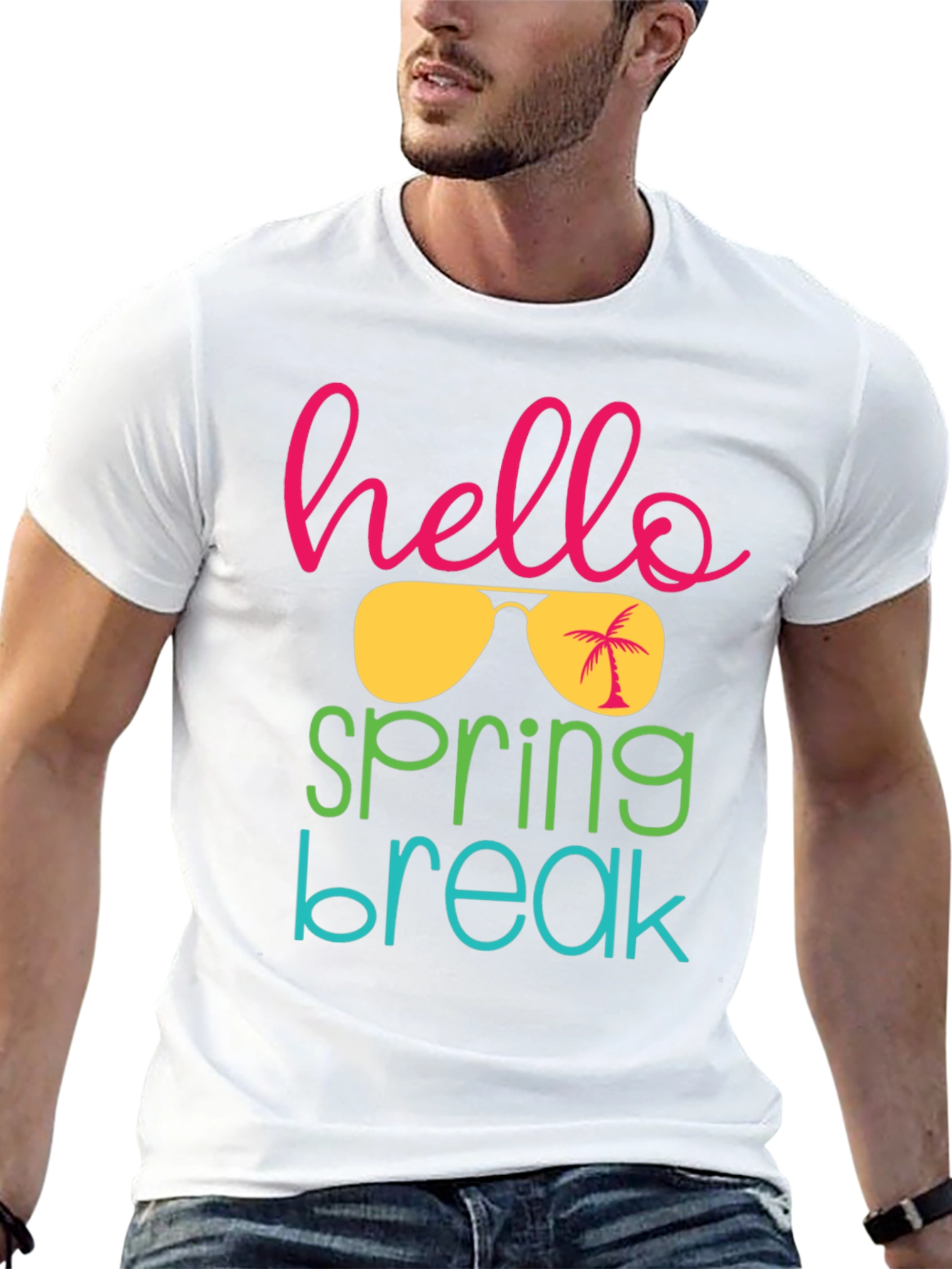 Hello Spring Break Graphic Tee