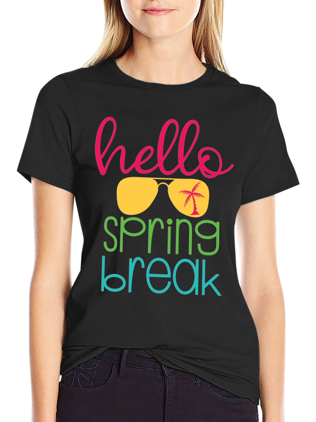 Hello Spring Break Graphic Tee