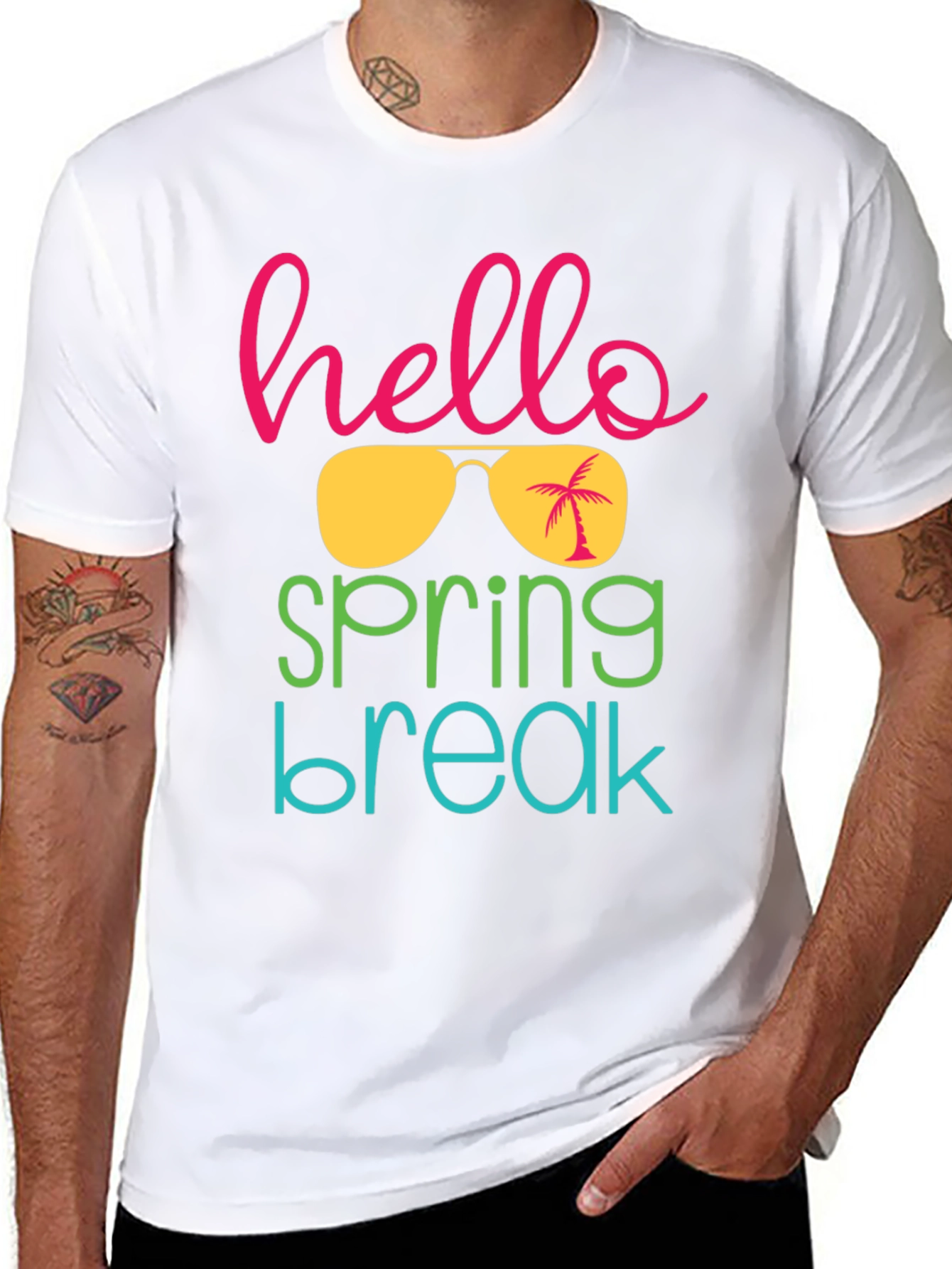 Hello Spring Break Graphic Tee