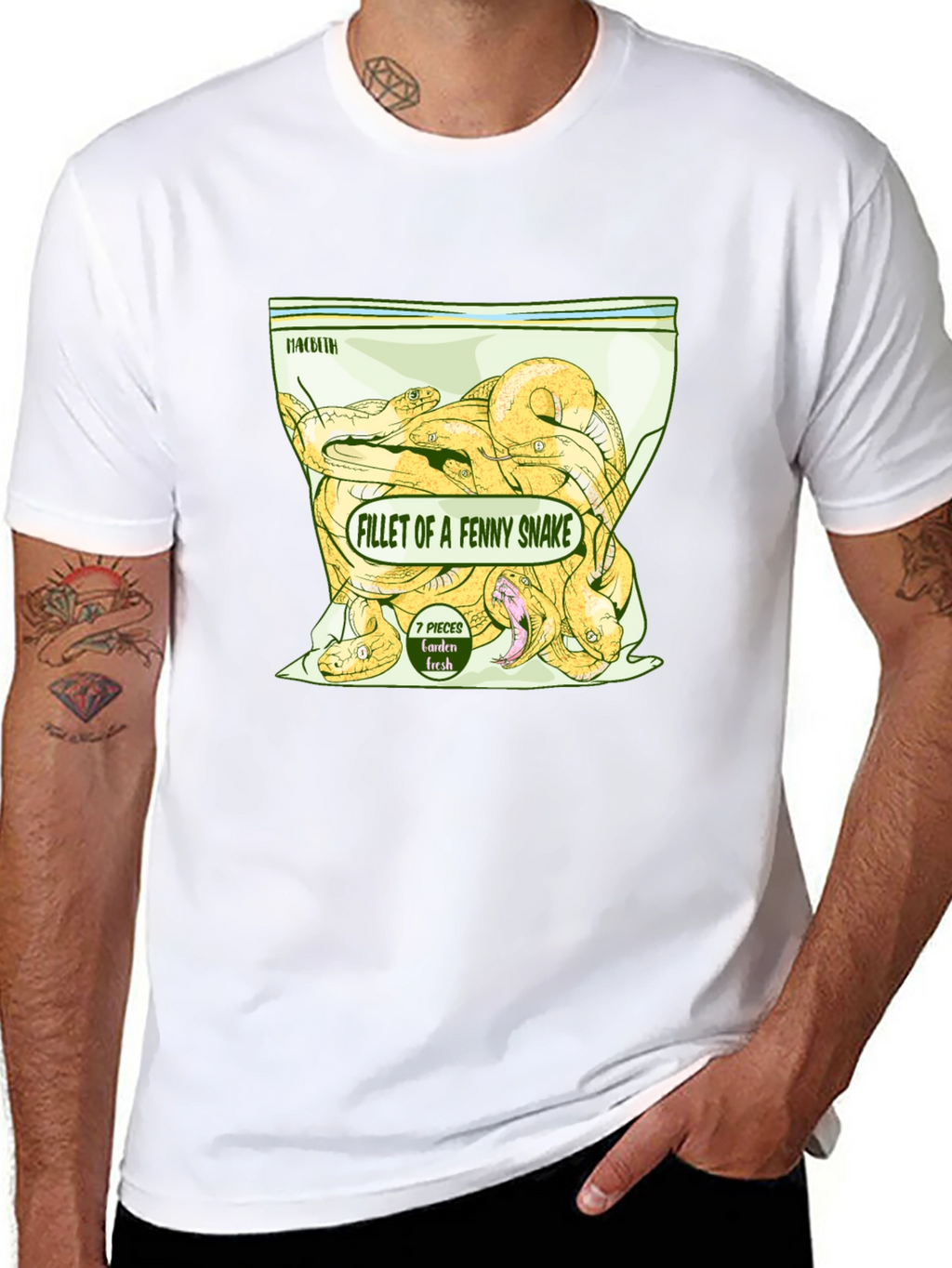 Fillet of a Fenny Snake Graphic T-Shirt