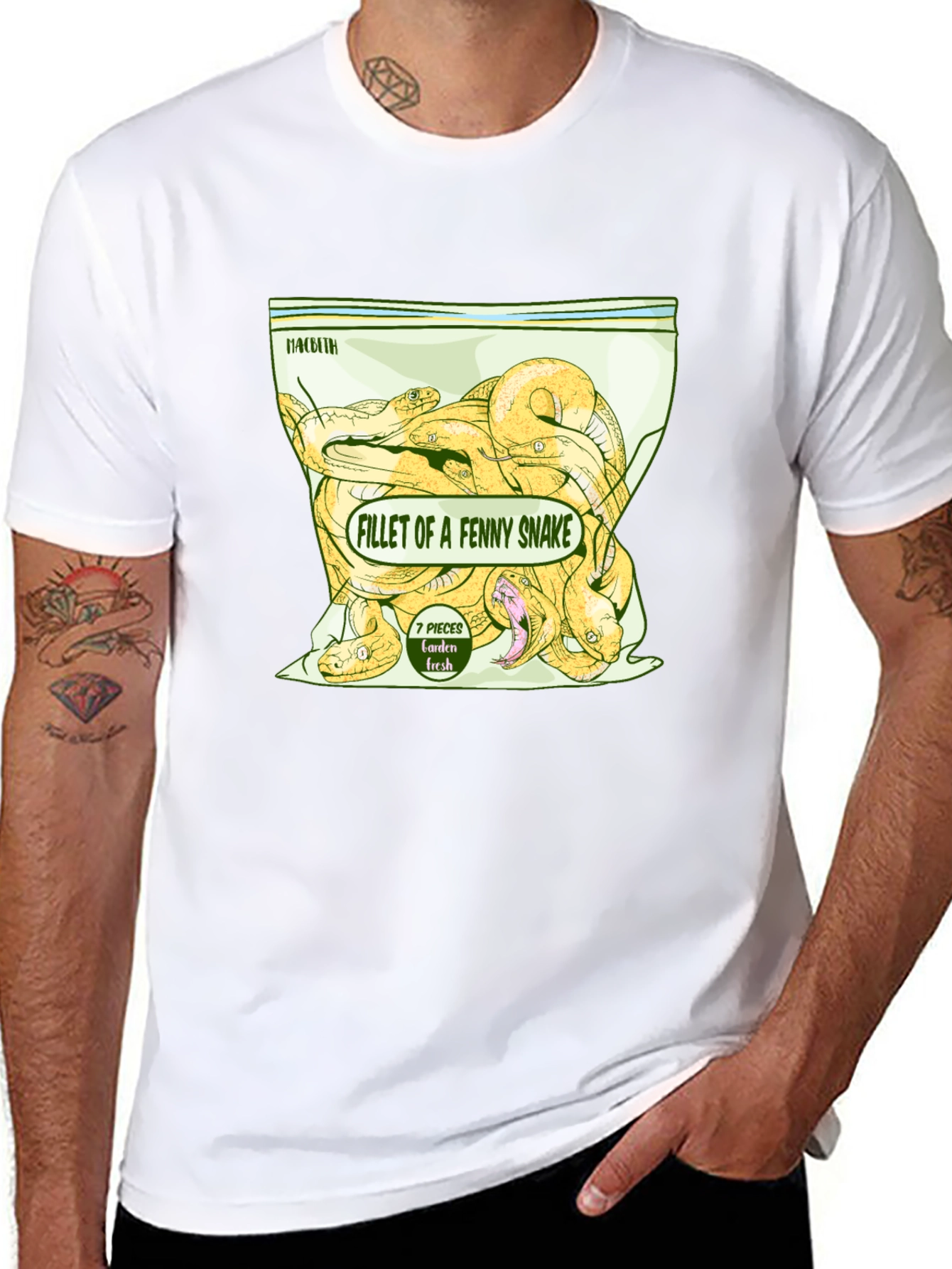 Fillet of a Fenny Snake Graphic T-Shirt