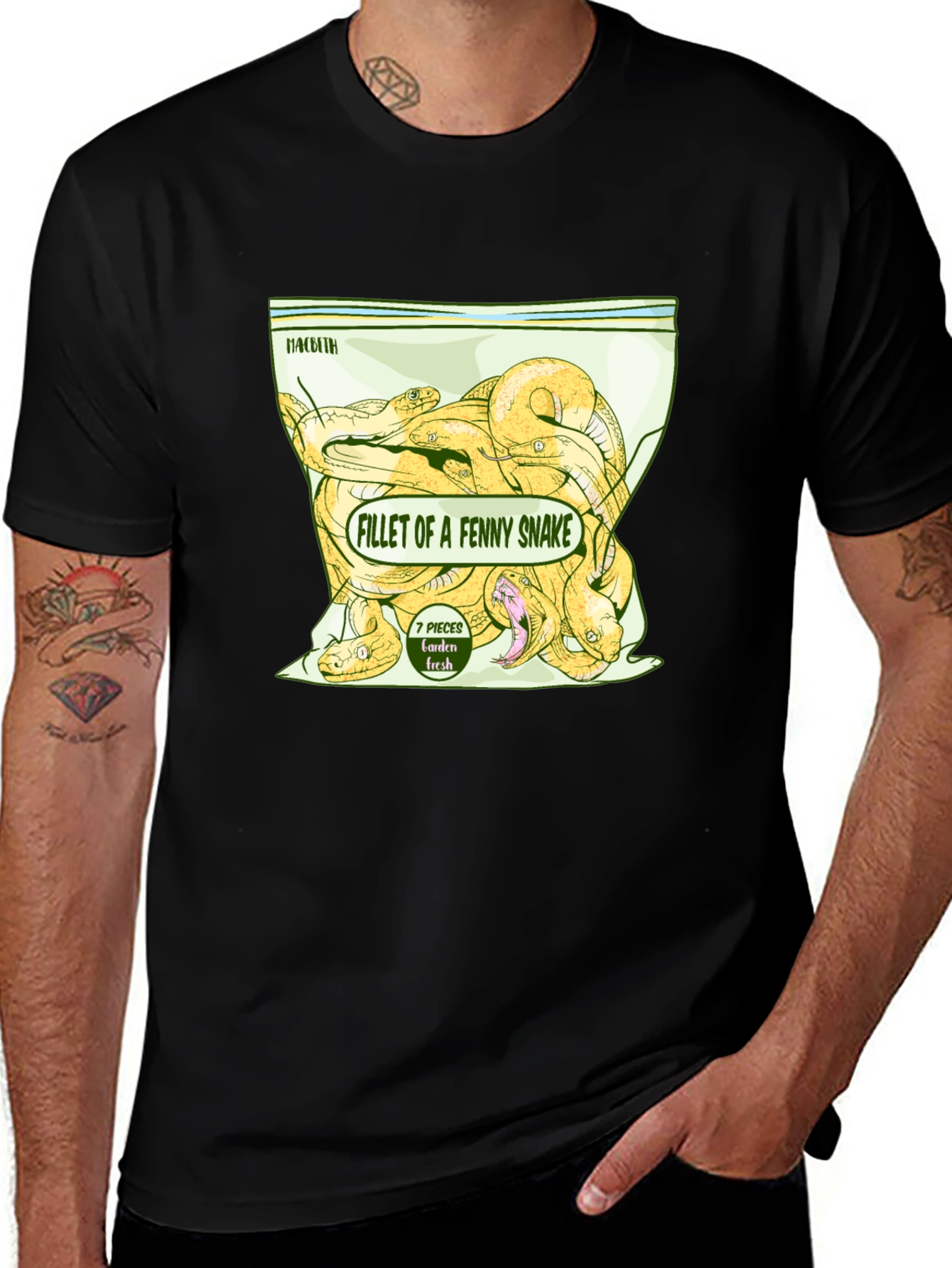 Fillet of a Fenny Snake Graphic T-Shirt
