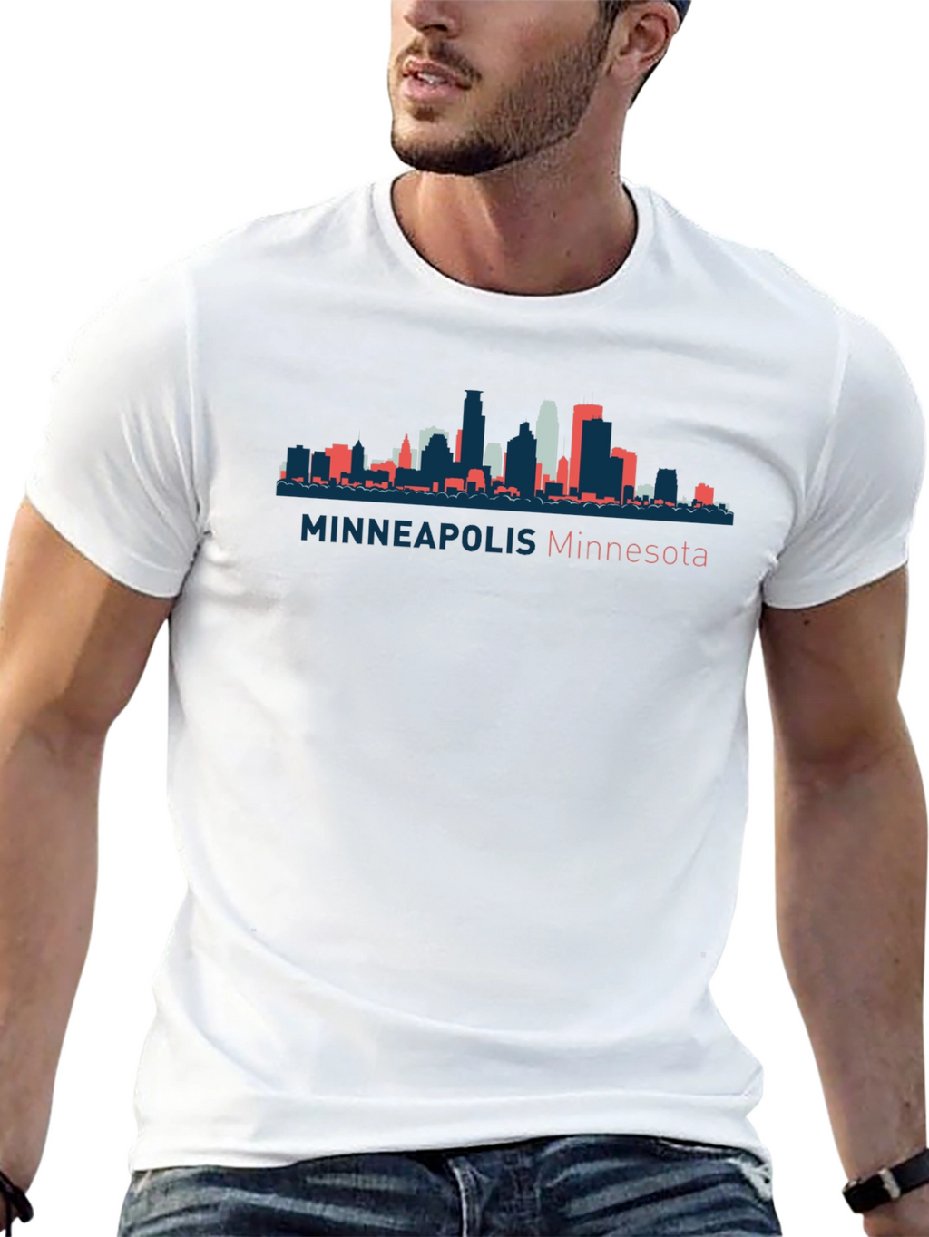 Minneapolis Minnesota Skyline T-Shirt