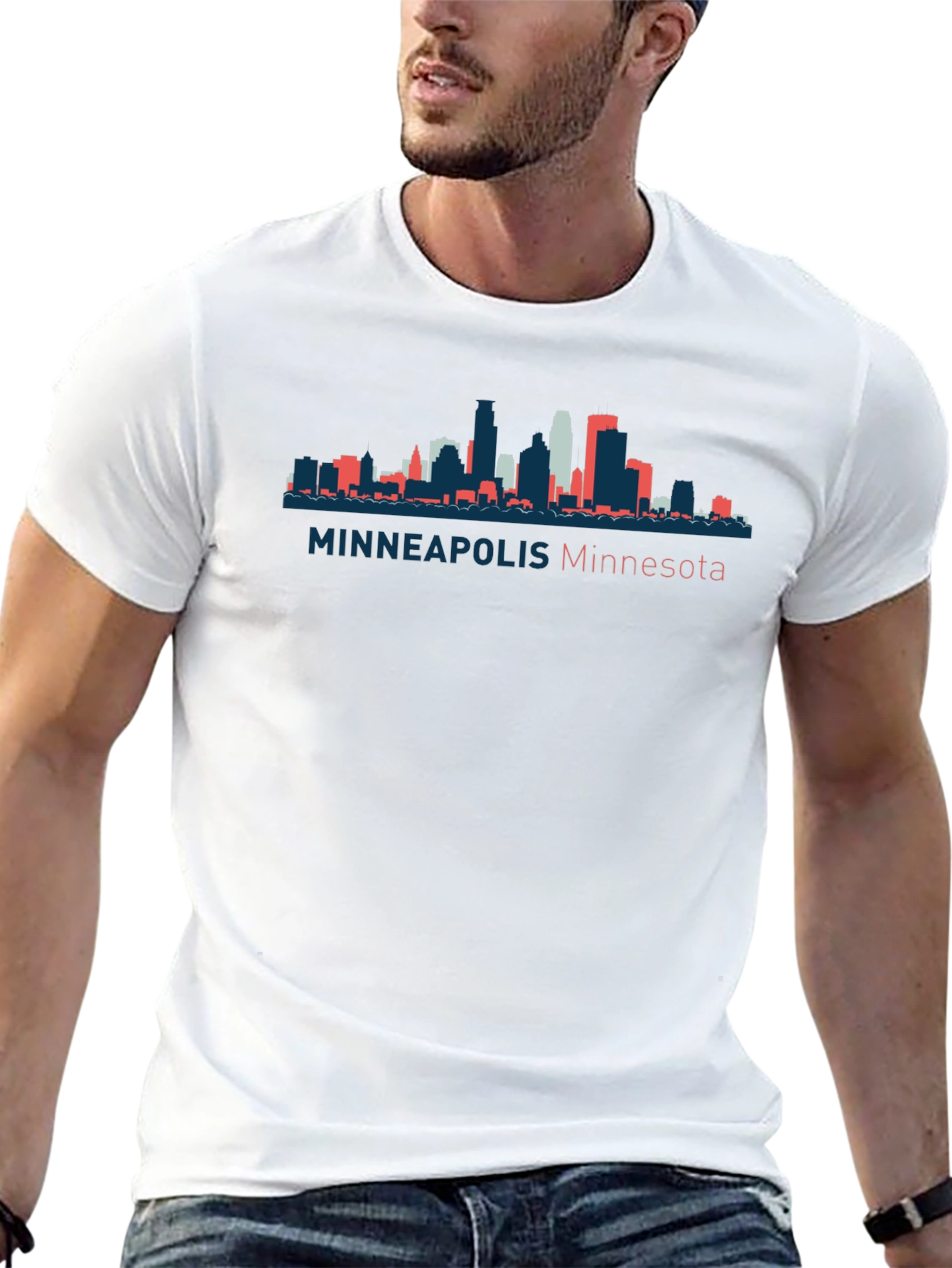 Minneapolis Minnesota Skyline T-Shirt