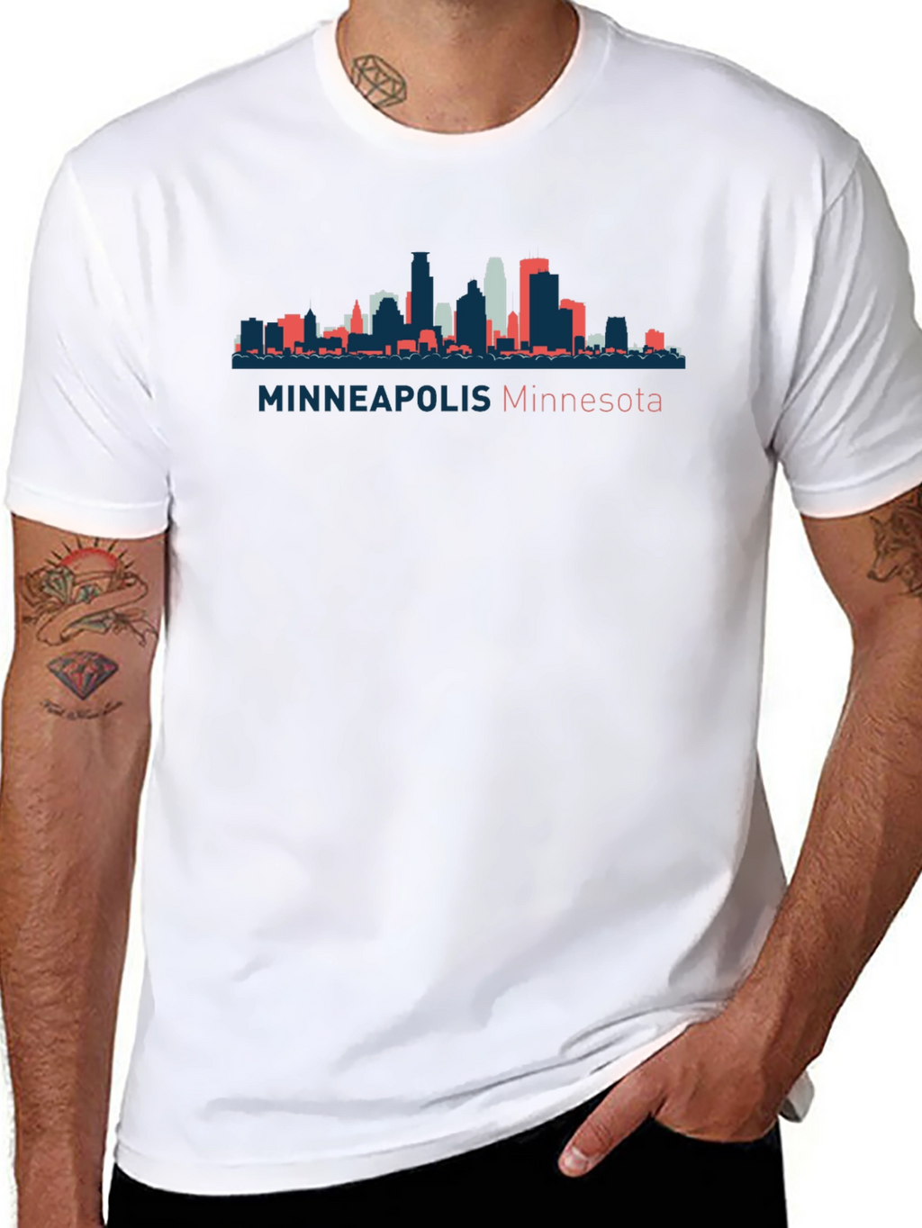 Minneapolis Minnesota Skyline T-Shirt
