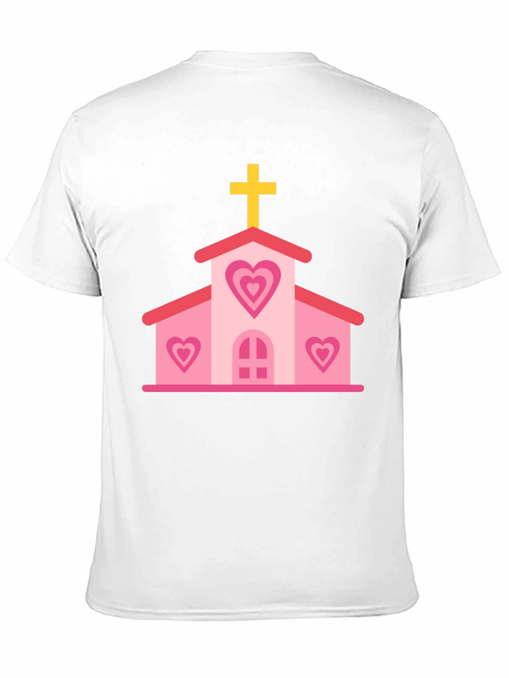 Heart Church Graphic Tee - Black