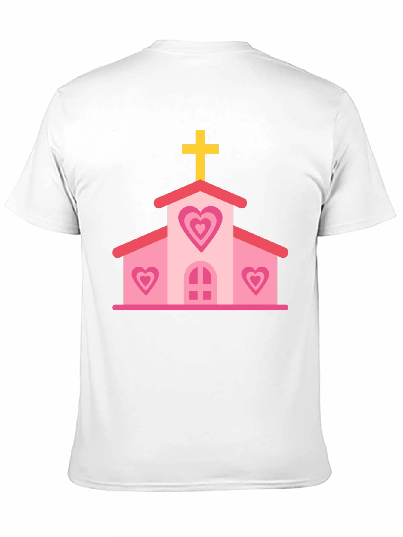 Heart Church Graphic Tee - Black