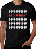 Be Different T-Shirt - Unique Graphic Tee