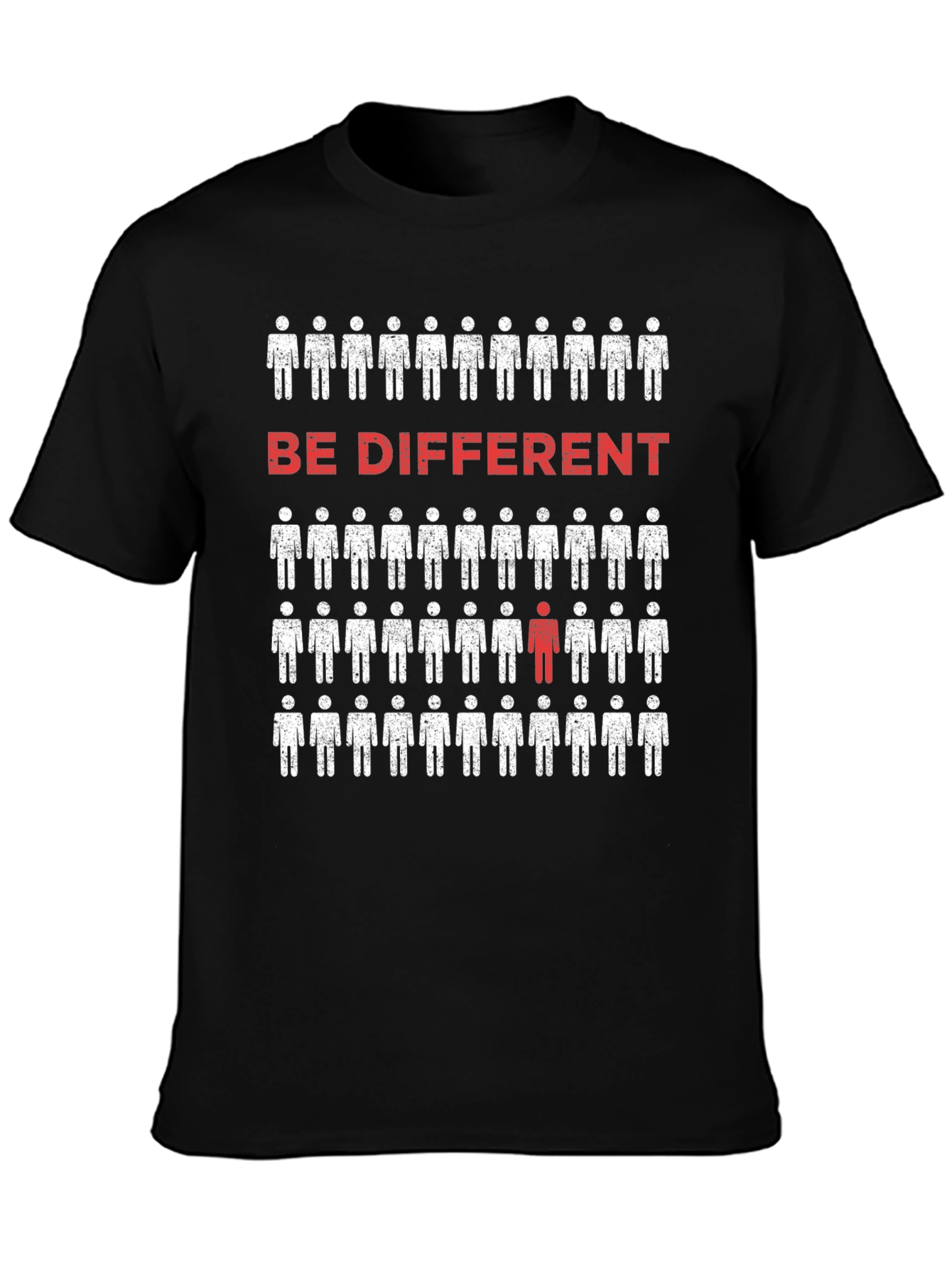 Be Different T-Shirt - Unique Graphic Tee