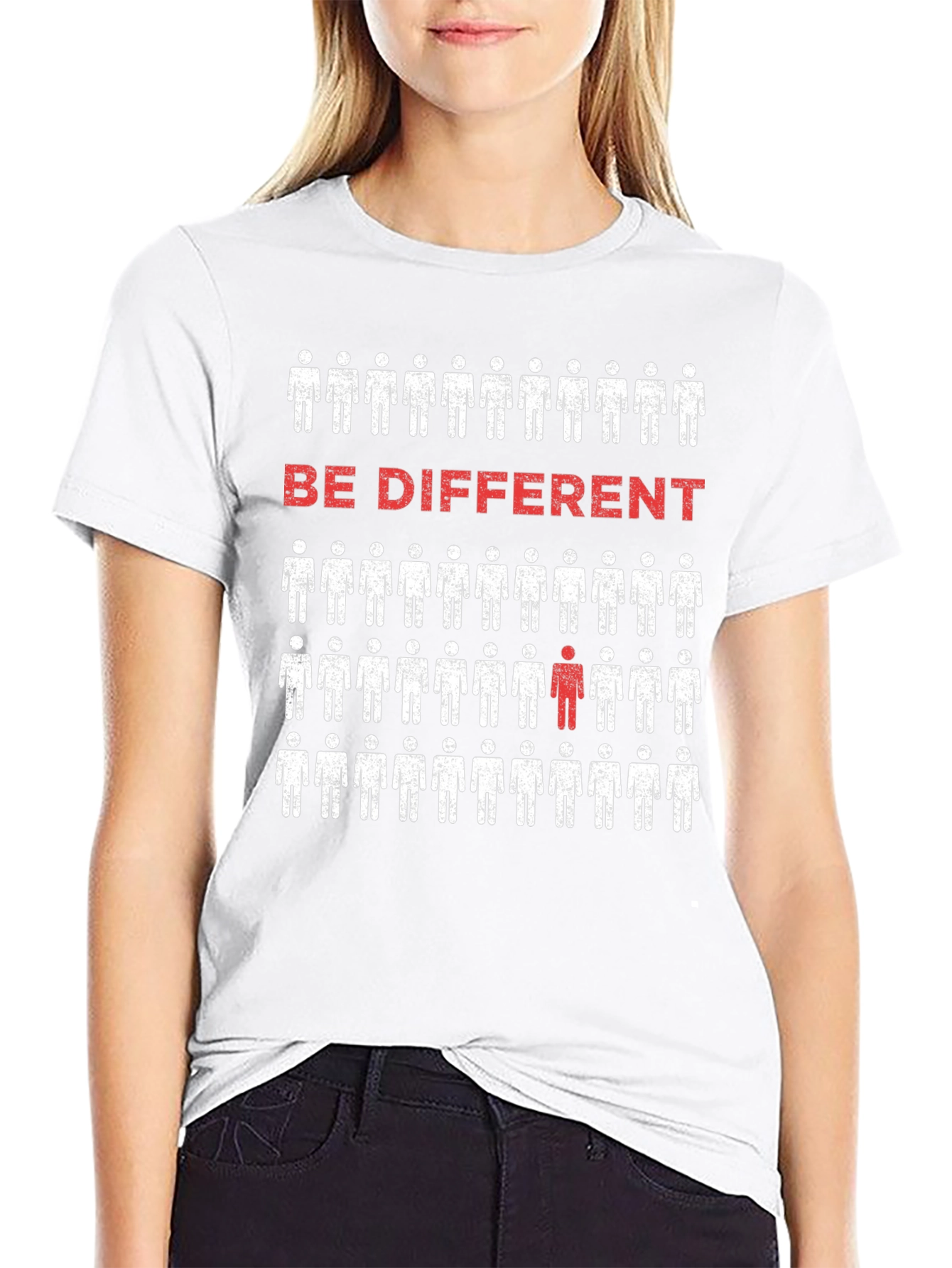 Be Different T-Shirt - Unique Graphic Tee