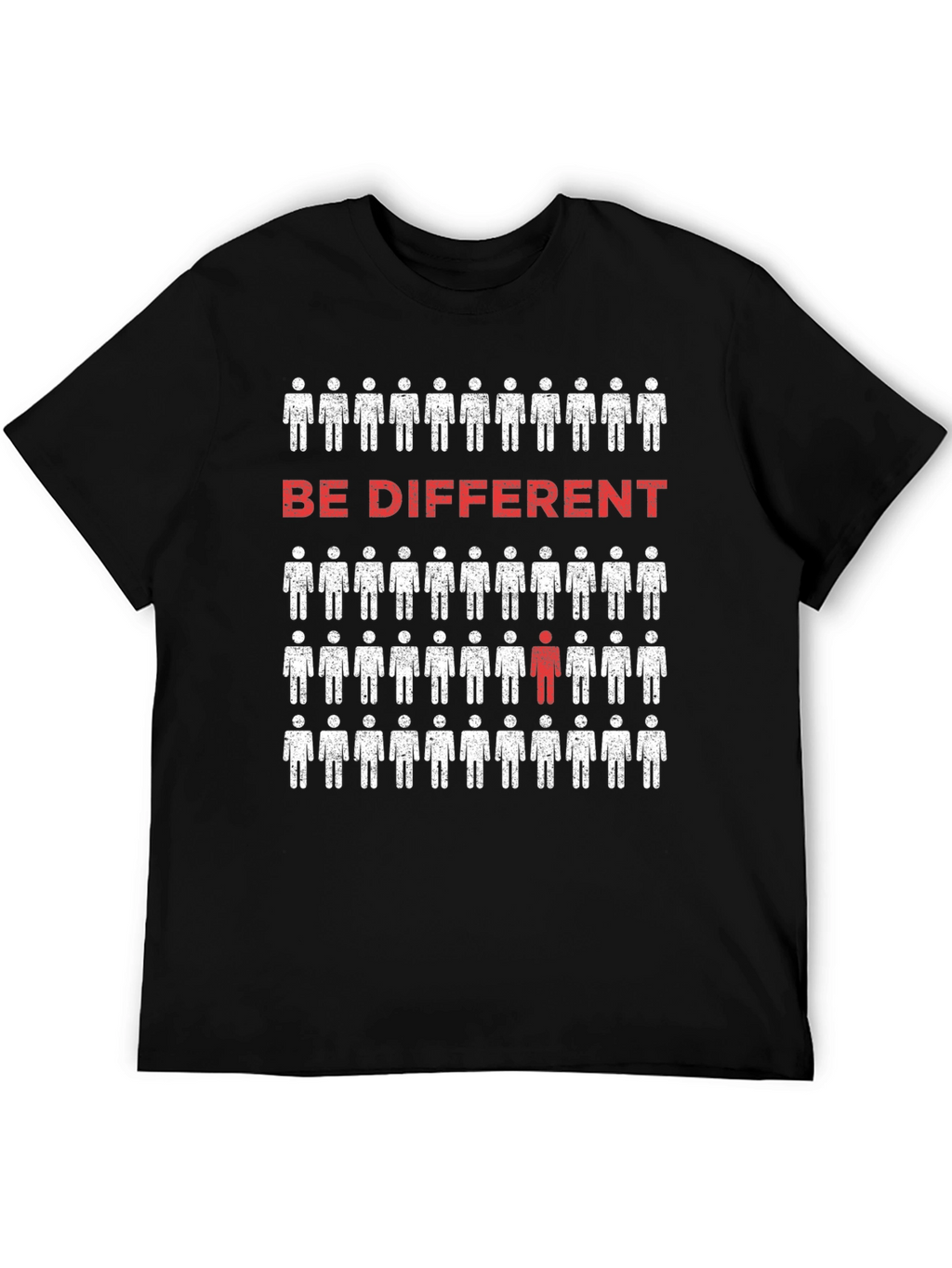 Be Different T-Shirt - Unique Graphic Tee