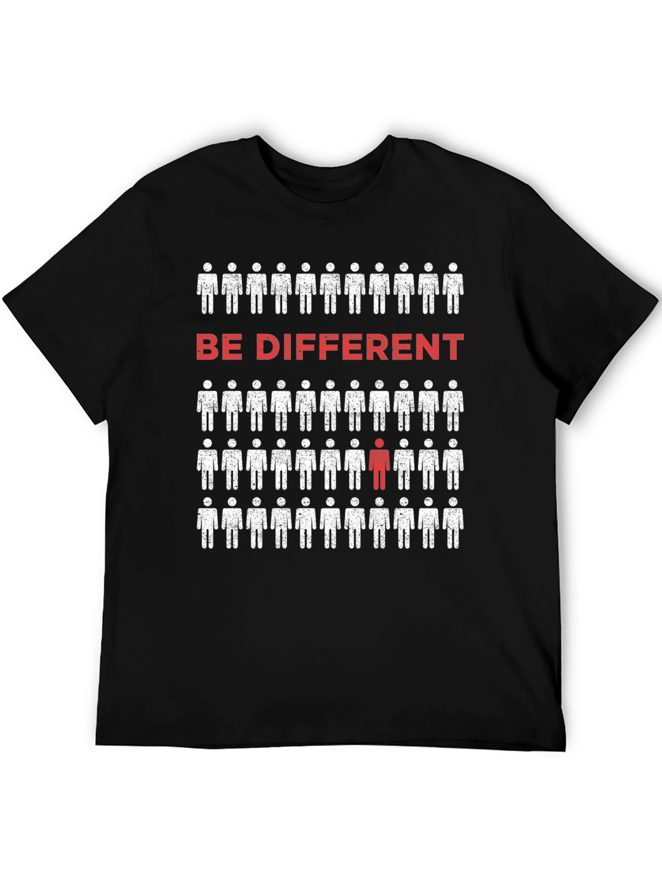 Be Different T-Shirt - Unique Graphic Tee