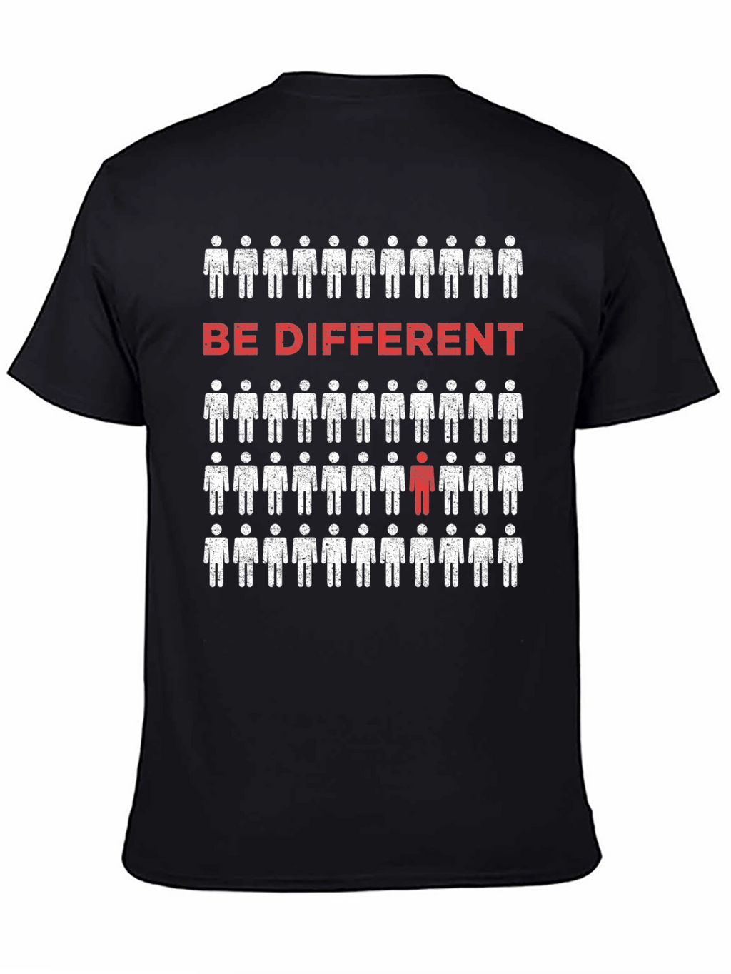 Be Different T-Shirt - Unique Graphic Tee