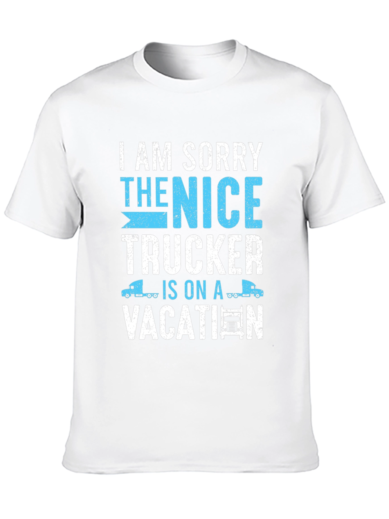 Funny Trucker Vacation T-Shirt