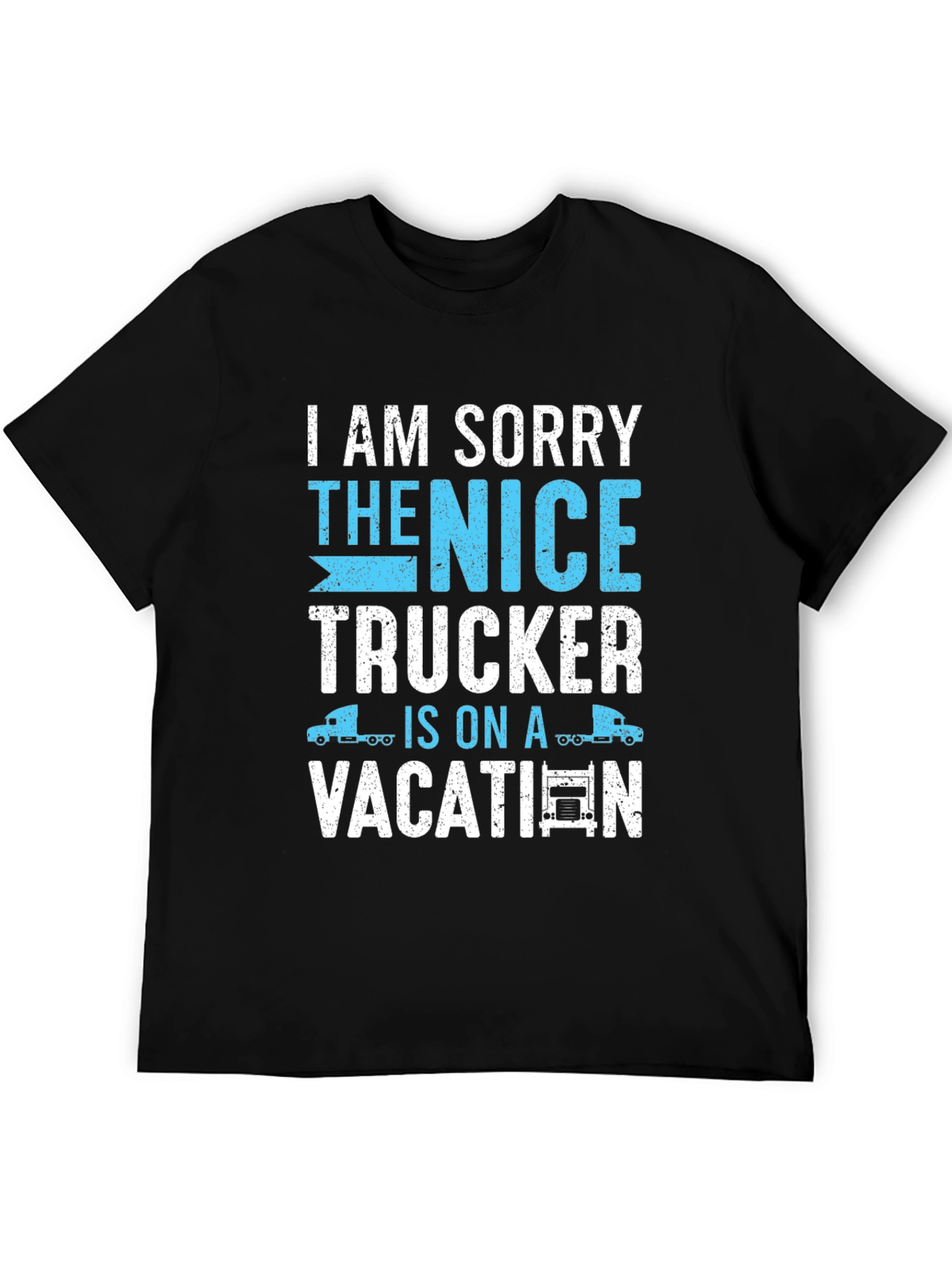 Funny Trucker Vacation T-Shirt