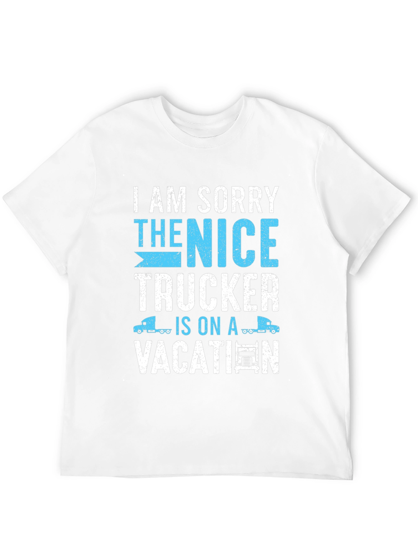 Funny Trucker Vacation T-Shirt