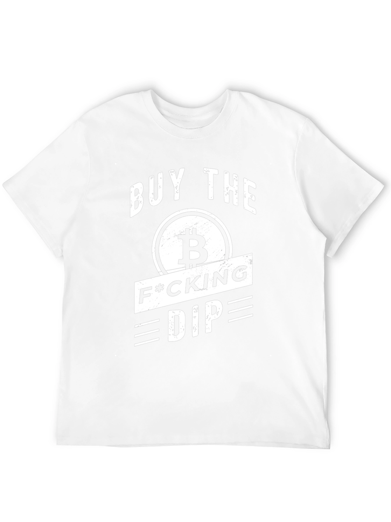 Buy the Dip Crypto Bitcoin Black T-Shirt