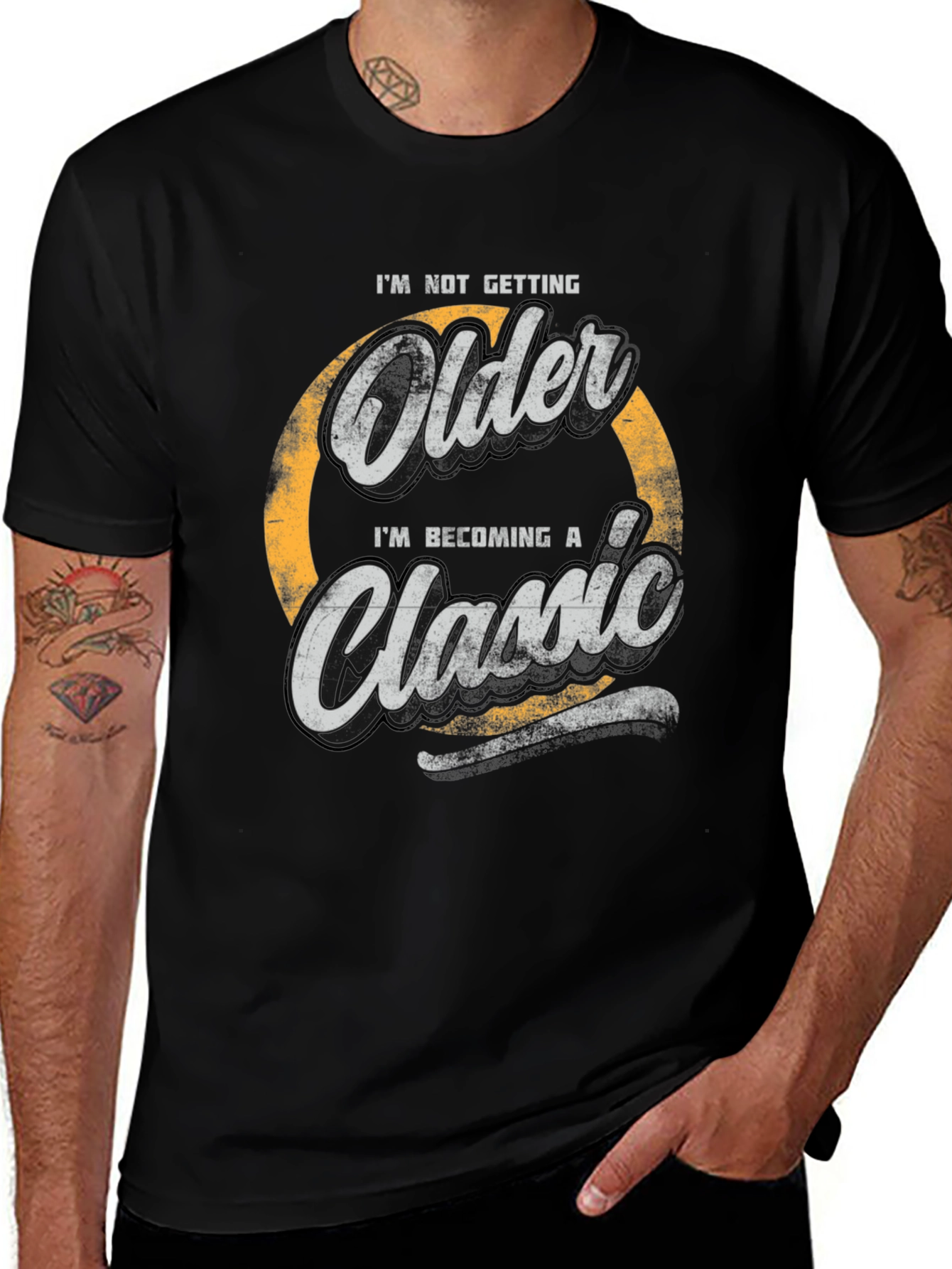 Classic Humor Tee - Im Not Getting Older Shirt