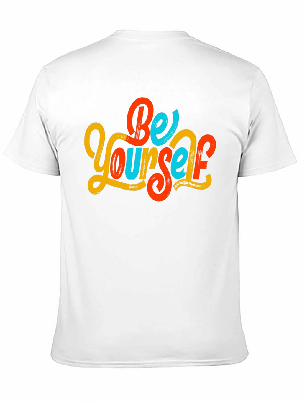 Be Yourself Graphic Tee - Mens Black T-Shirt