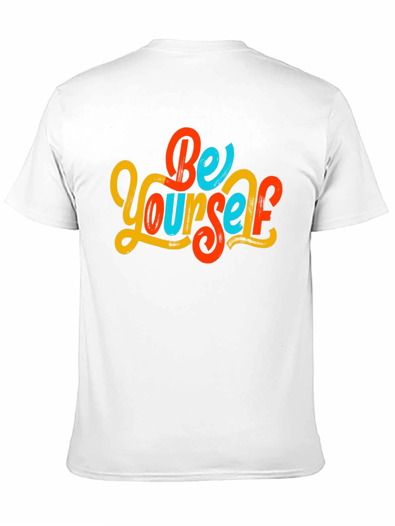 Be Yourself Graphic Tee - Mens Black T-Shirt