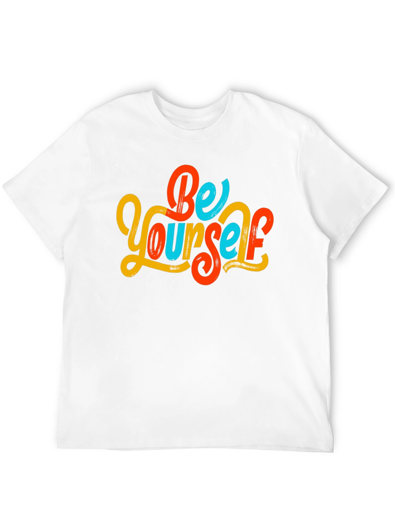 Be Yourself Graphic Tee - Mens Black T-Shirt