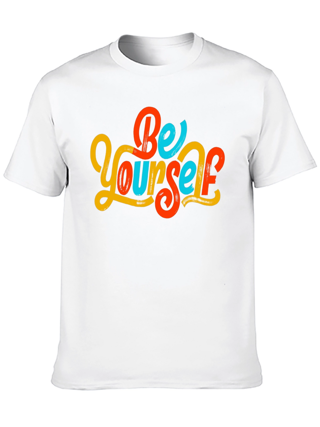 Be Yourself Graphic Tee - Mens Black T-Shirt