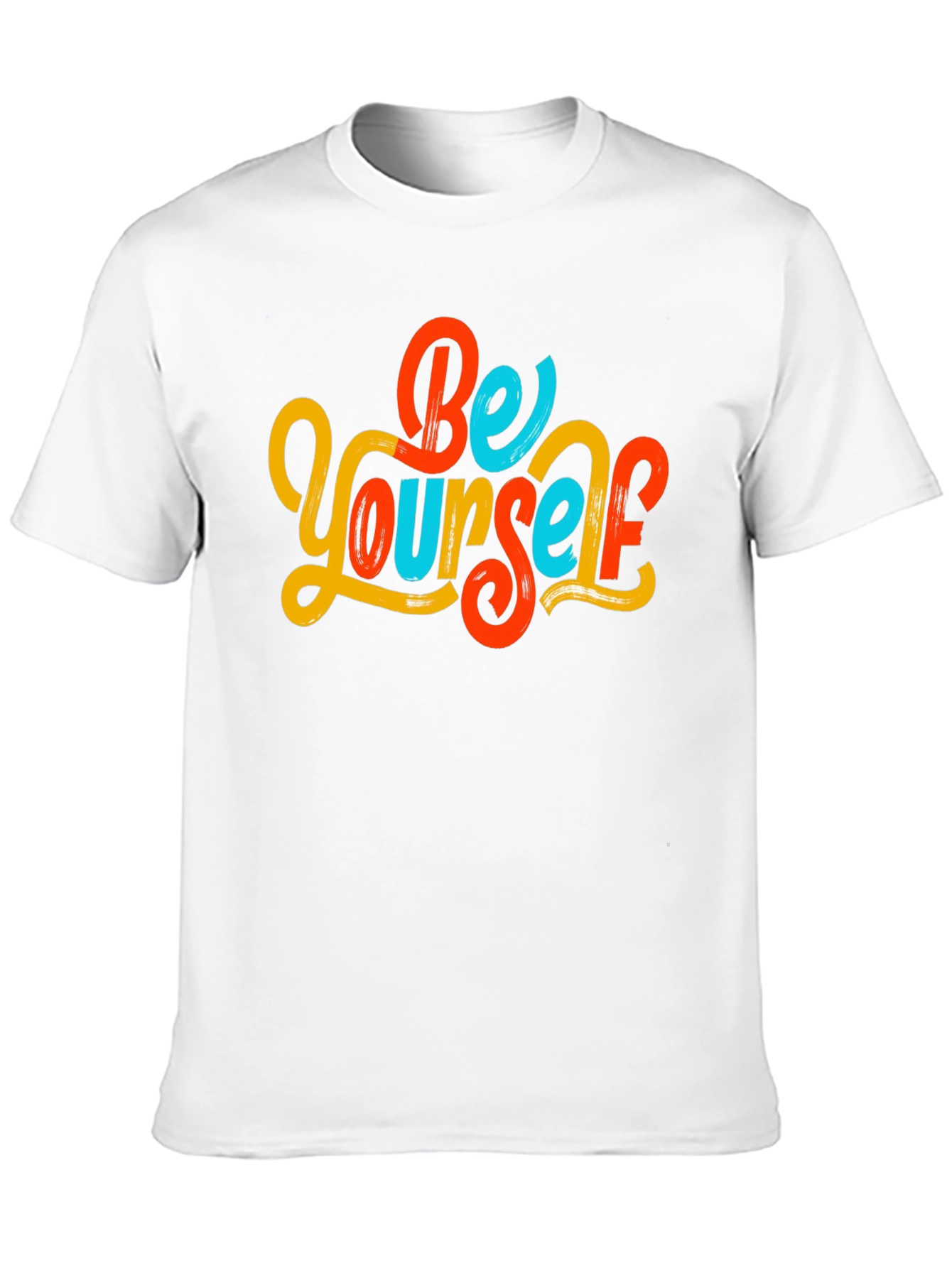 Be Yourself Graphic Tee - Mens Black T-Shirt