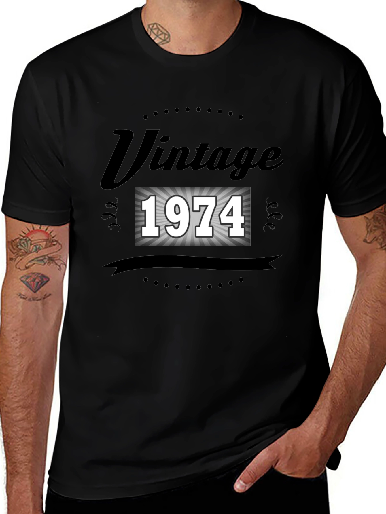 Vintage 1974 T-Shirt - Classic Birthday Gift