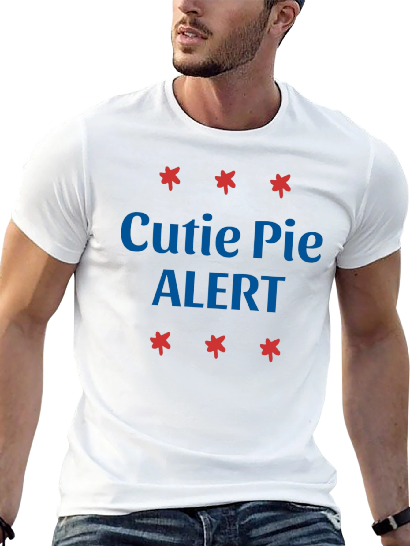 Cutie Pie Alert Graphic T-Shirt