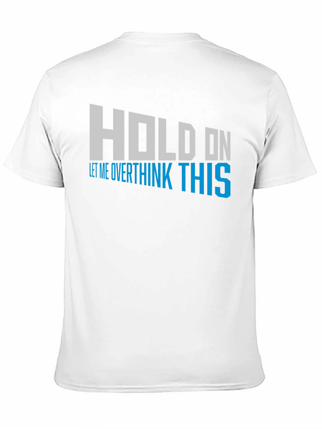 Overthink This Graphic Tee - Mens Black T-Shirt