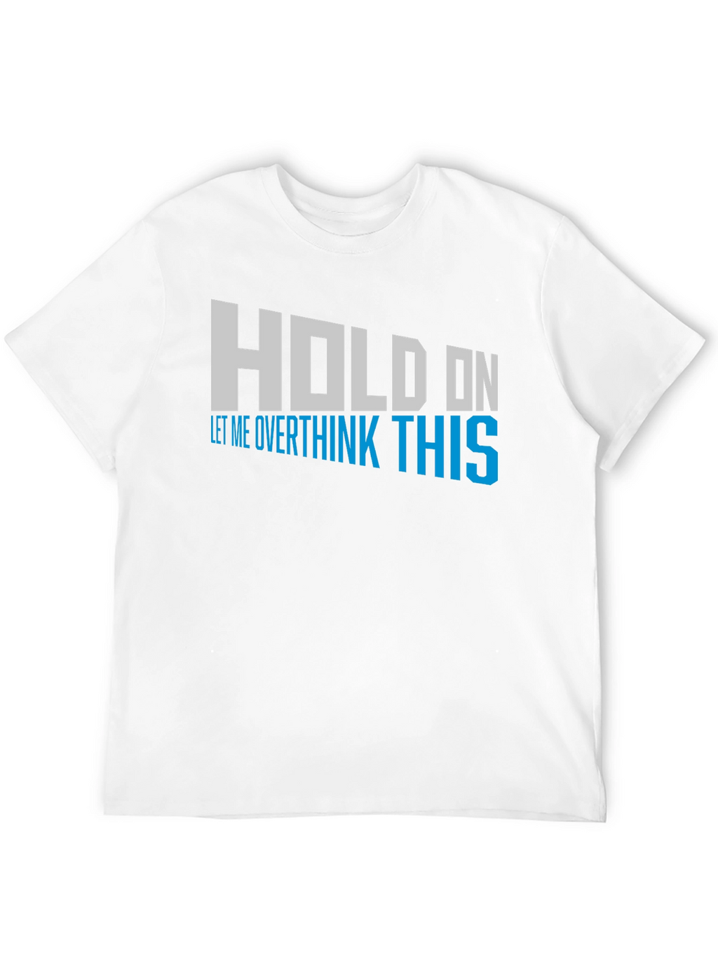 Overthink This Graphic Tee - Mens Black T-Shirt